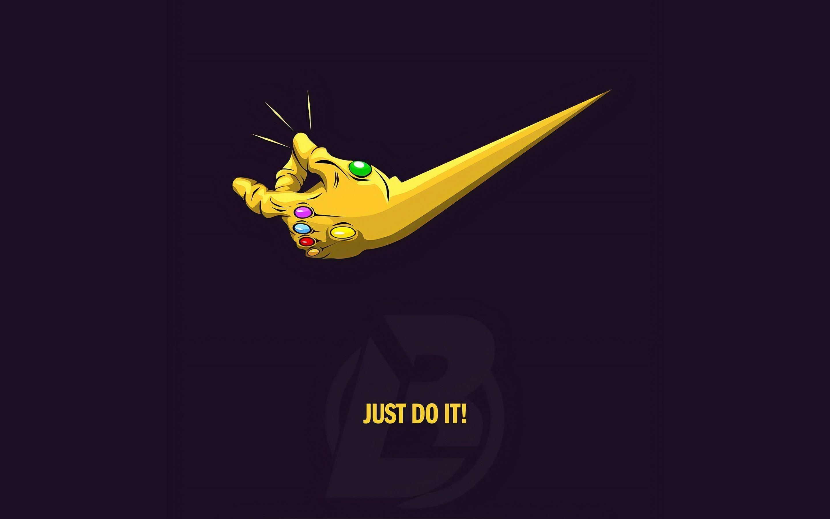 2880x1800 Just Do It Thanos 4k Macbook Pro Retina HD 4k Wallpaper, Image, Background, Photo and Picture, Desktop