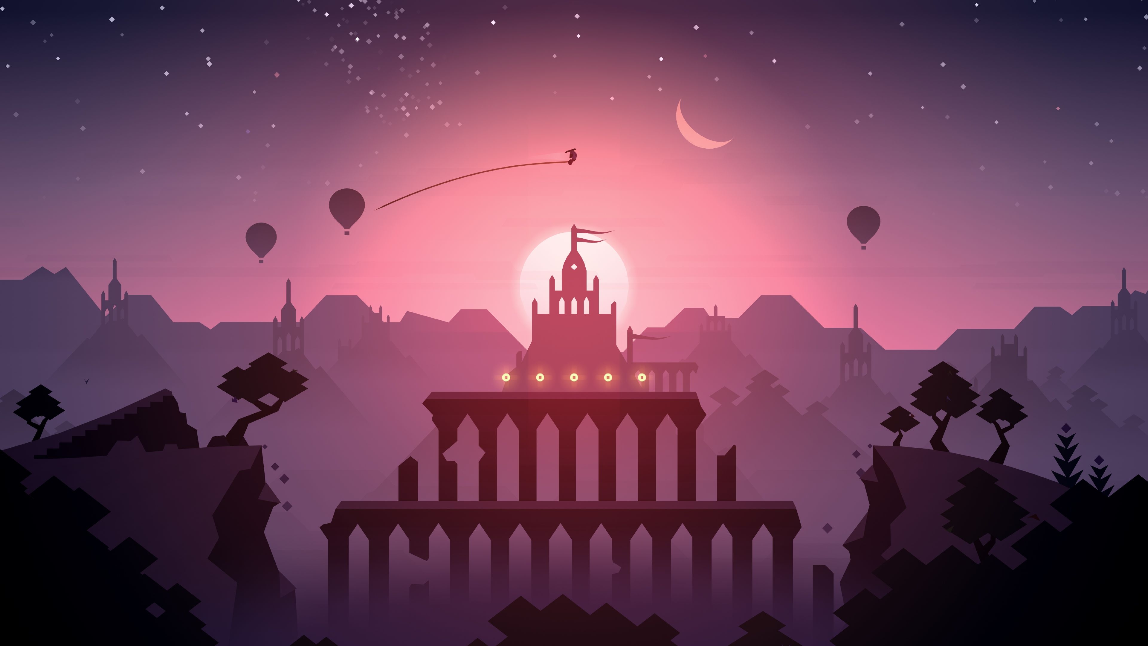 3840x2160 Alto's Odyssey Mobile Game 4K Wallpaper, Desktop