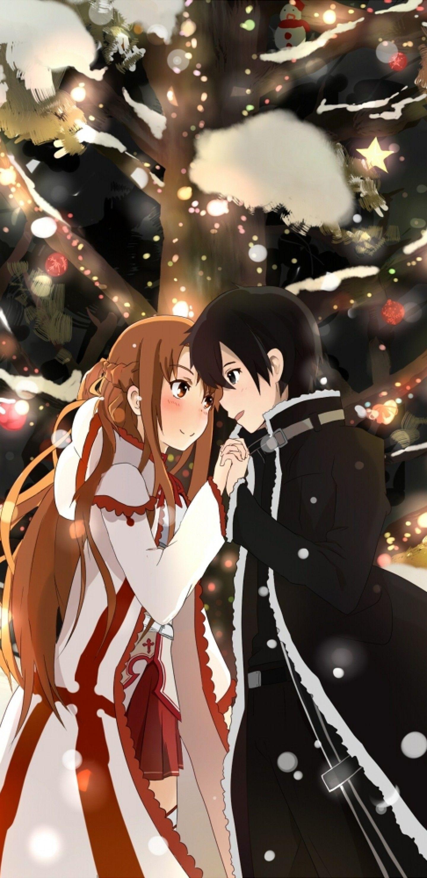 1440x2960 Download  Asuna X Kirito, Sword Art Online, Yuuki Asuna, Phone