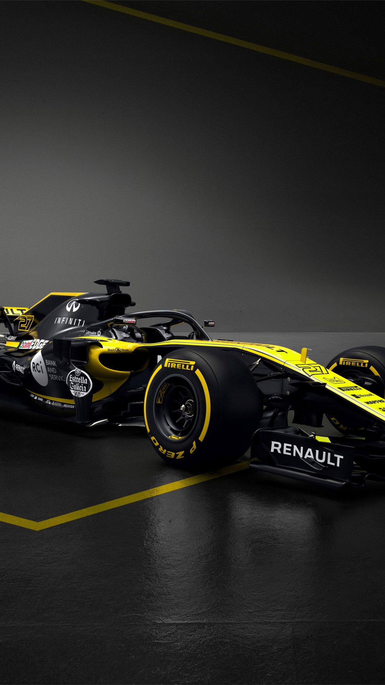 1350x2400 Wallpaper Renault R.S. F1 Cars, 4k, Formula One • Wallpaper For You, Phone