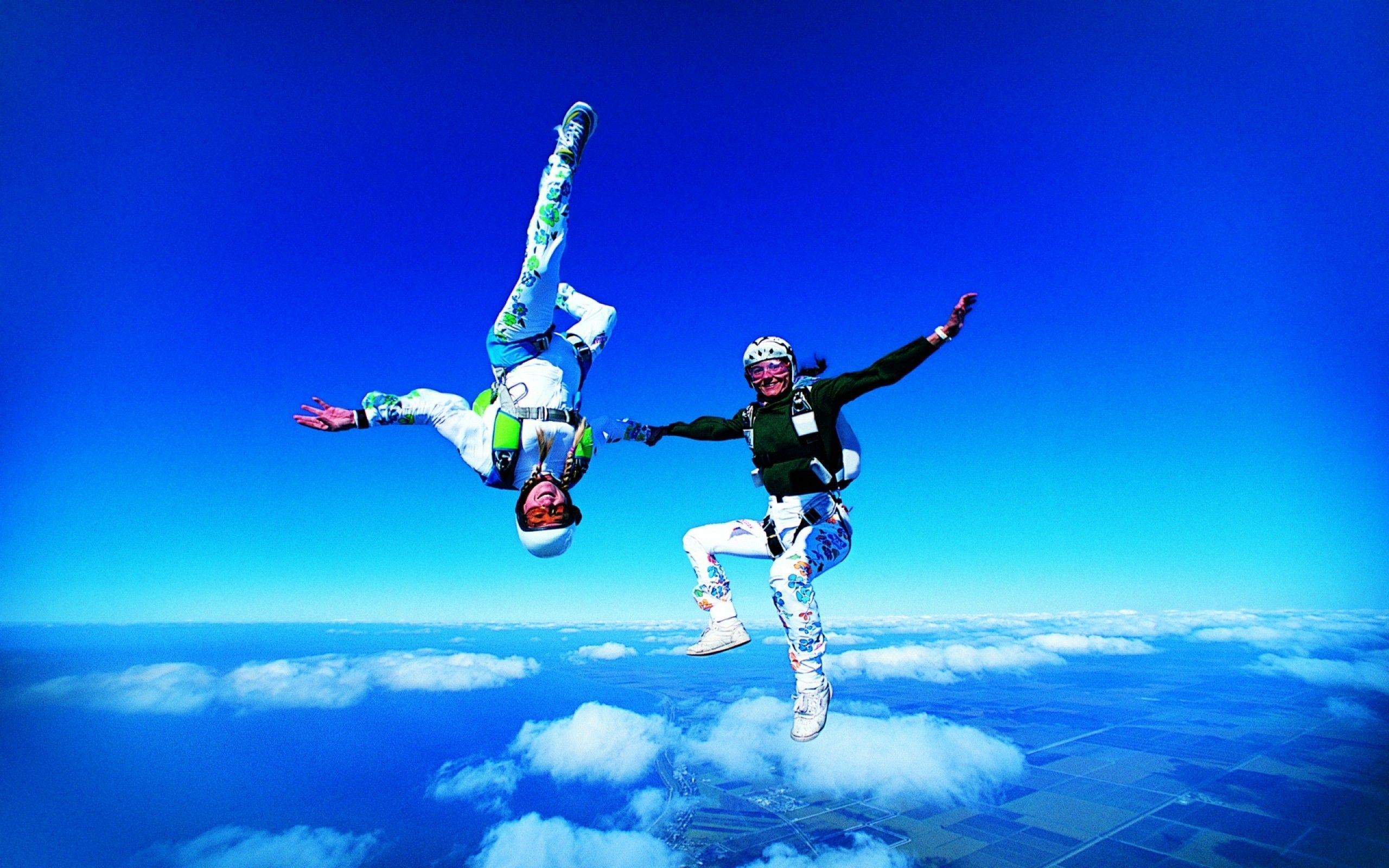 2560x1600 Skydiving HD Wallpaper, Desktop