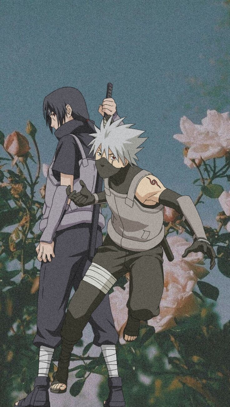 740x1310 Kakashi & Itachi #lockskreen #naruto #kakashi #itachi. Anime akatsuki, Naruto art, Naruto and sasuke wallpaper, Phone