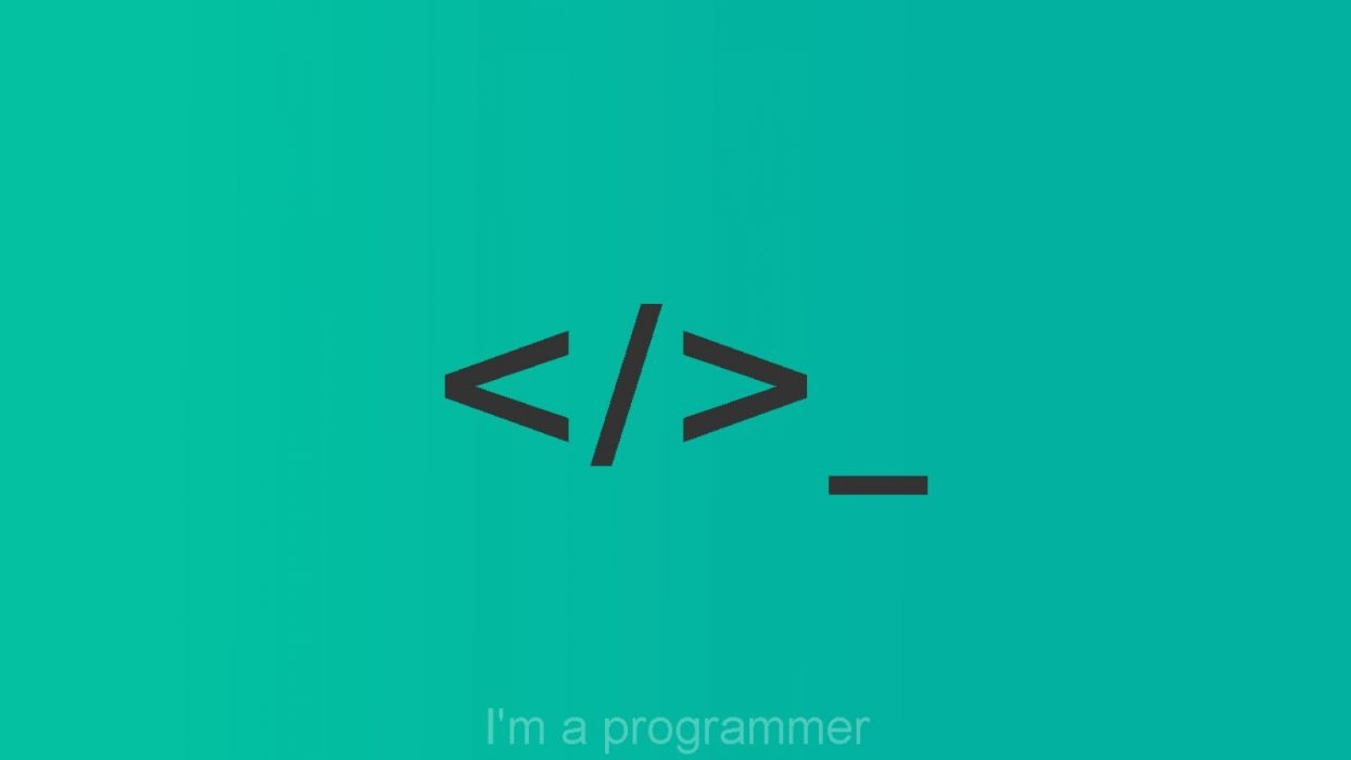 1250x700 Minimalism programming code html terminal simbol logotype, Desktop