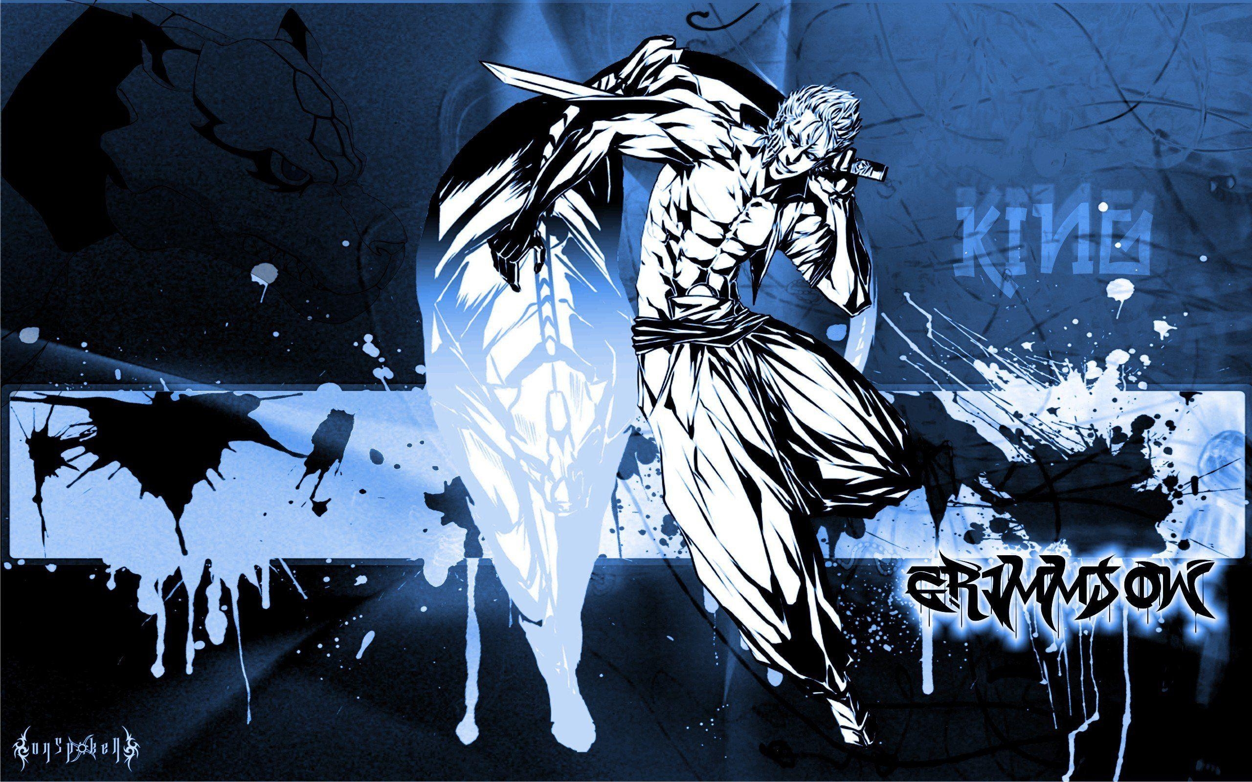 2560x1600 Bleach Espada anime Grimmjow Jaegerjaquez Pantera paint splatter, Desktop