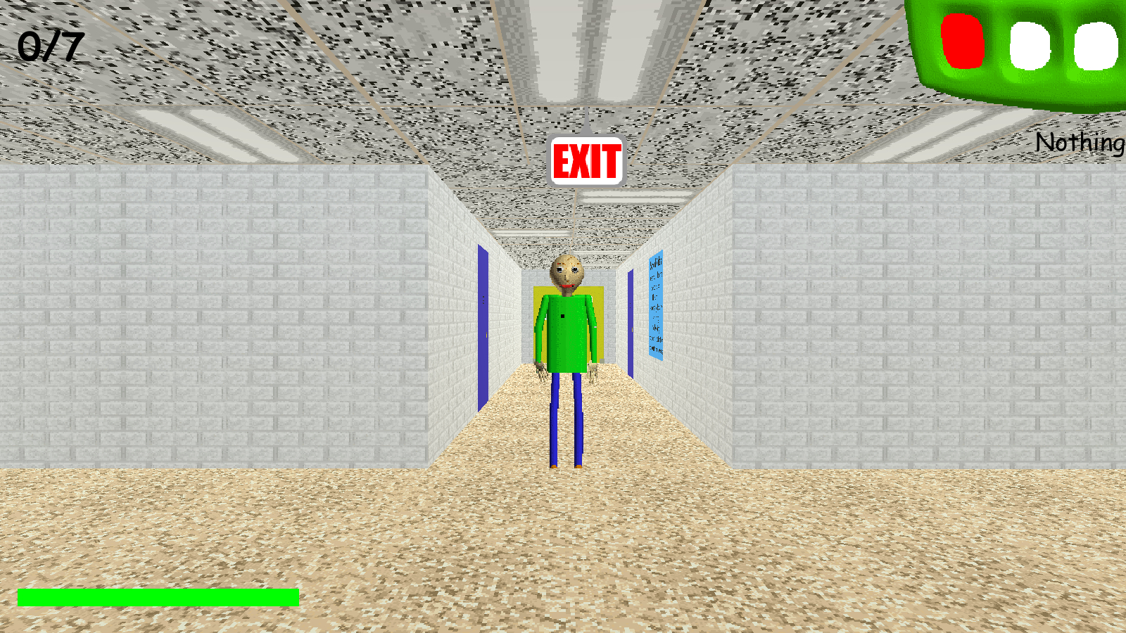 1600x900 Learn Math and the Meaning of Fear in Baldi's Basics, Desktop