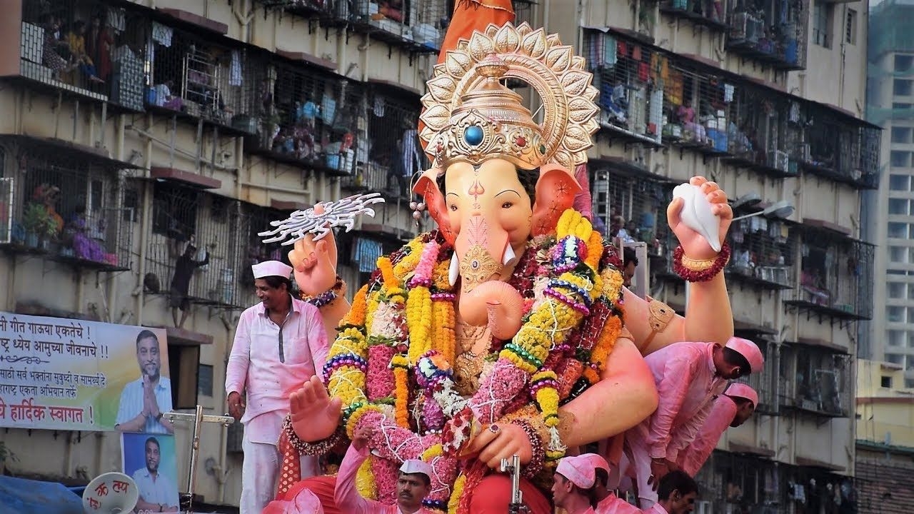 1280x720 Lalbaugcha Raja Visarjan 2018 Full Miravnuk Ganpati Visarjan 2018 Cha Raja, Desktop