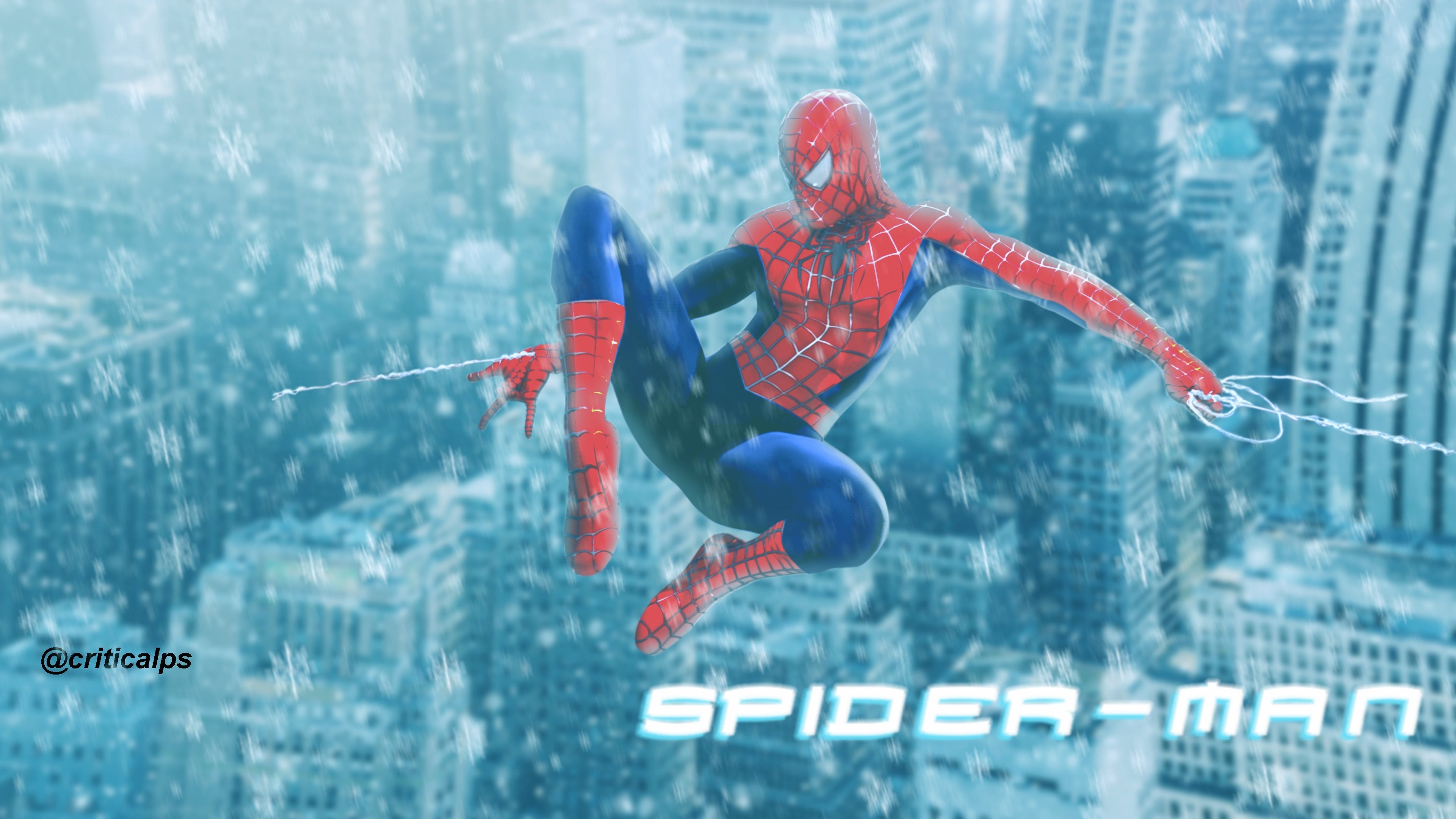 3840x2160 critical Maguire themed Christmas wallpaper #SpiderMan #NoWayHome #SpiderMan, Desktop