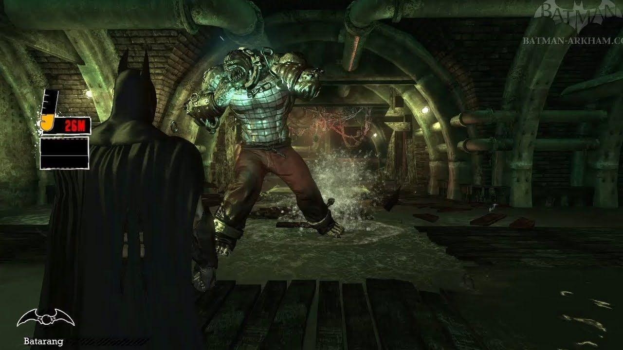 1280x720 Batman: Arkham Asylum 45 Croc's, Desktop