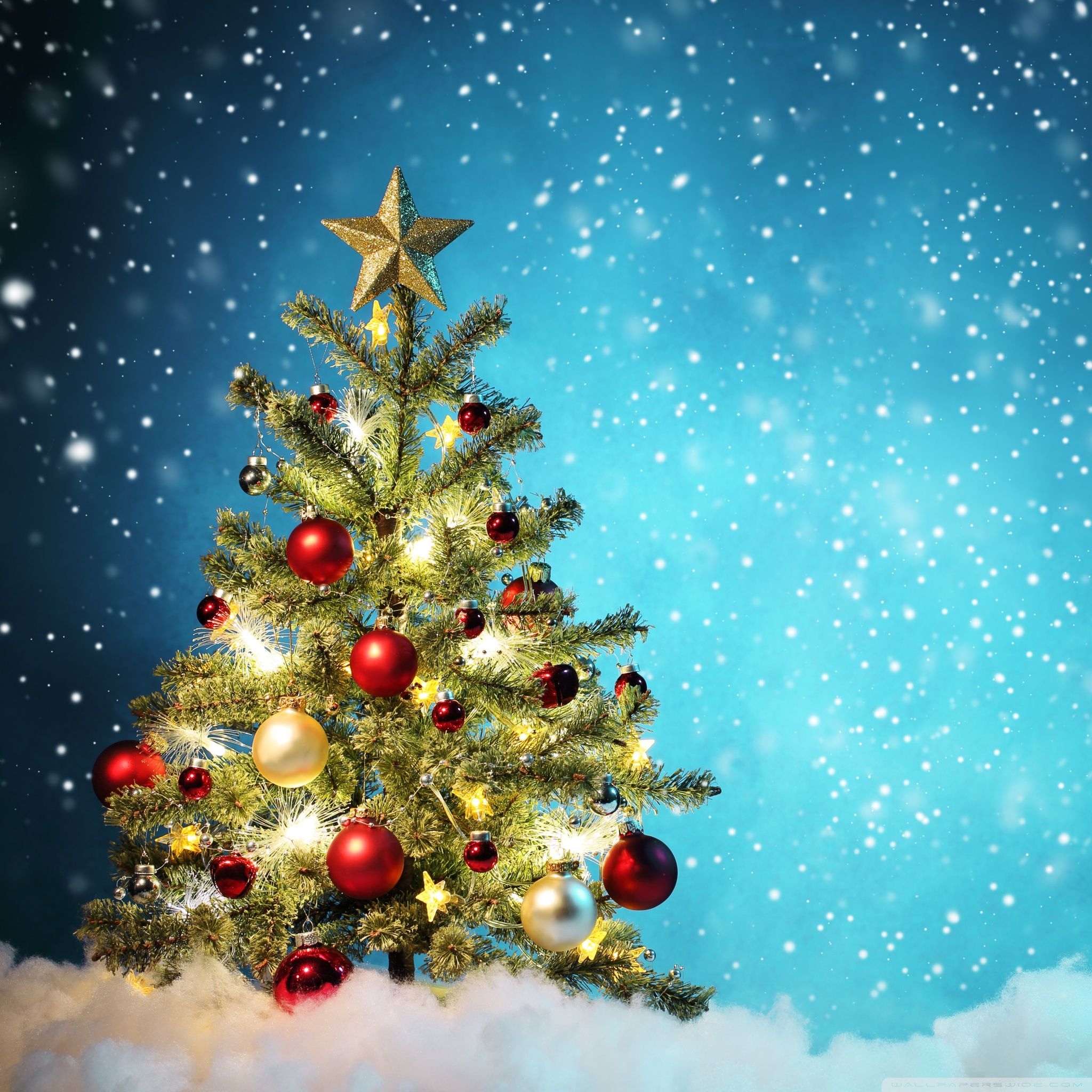 2050x2050 Christmas Wallpaper Android Tablet Merry Christmas Wallpaper For iPad Air Wallpaper & Background Download, Phone