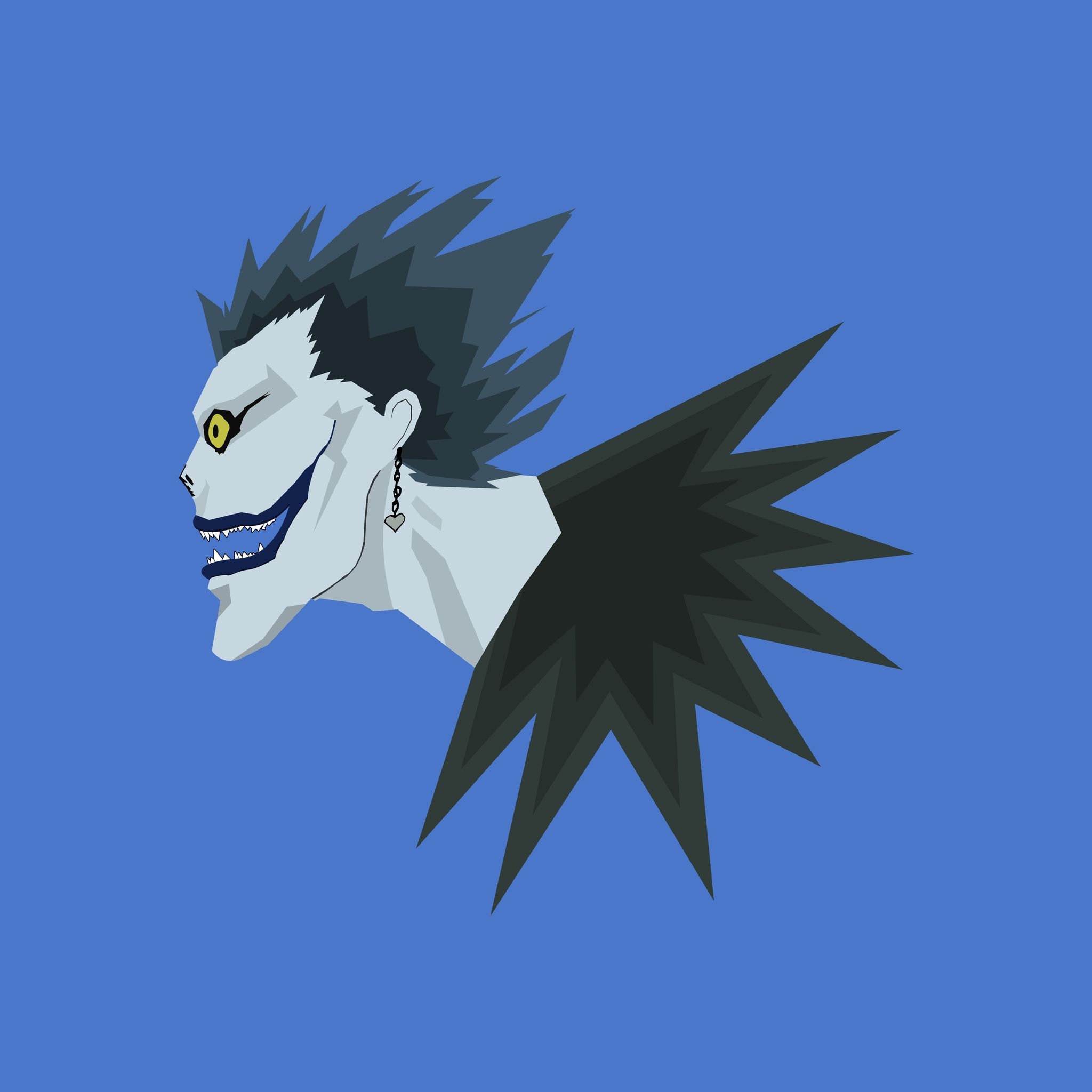 2050x2050 Ryuk Death Note iPad Air HD.hdqwalls.com, Phone