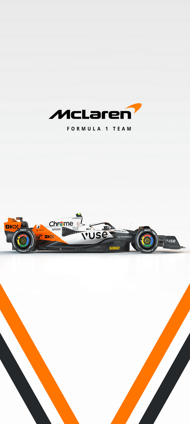 640x1430 McLaren F1 MCL60 1:43 Silverstone GP Oscar Piastri, Phone