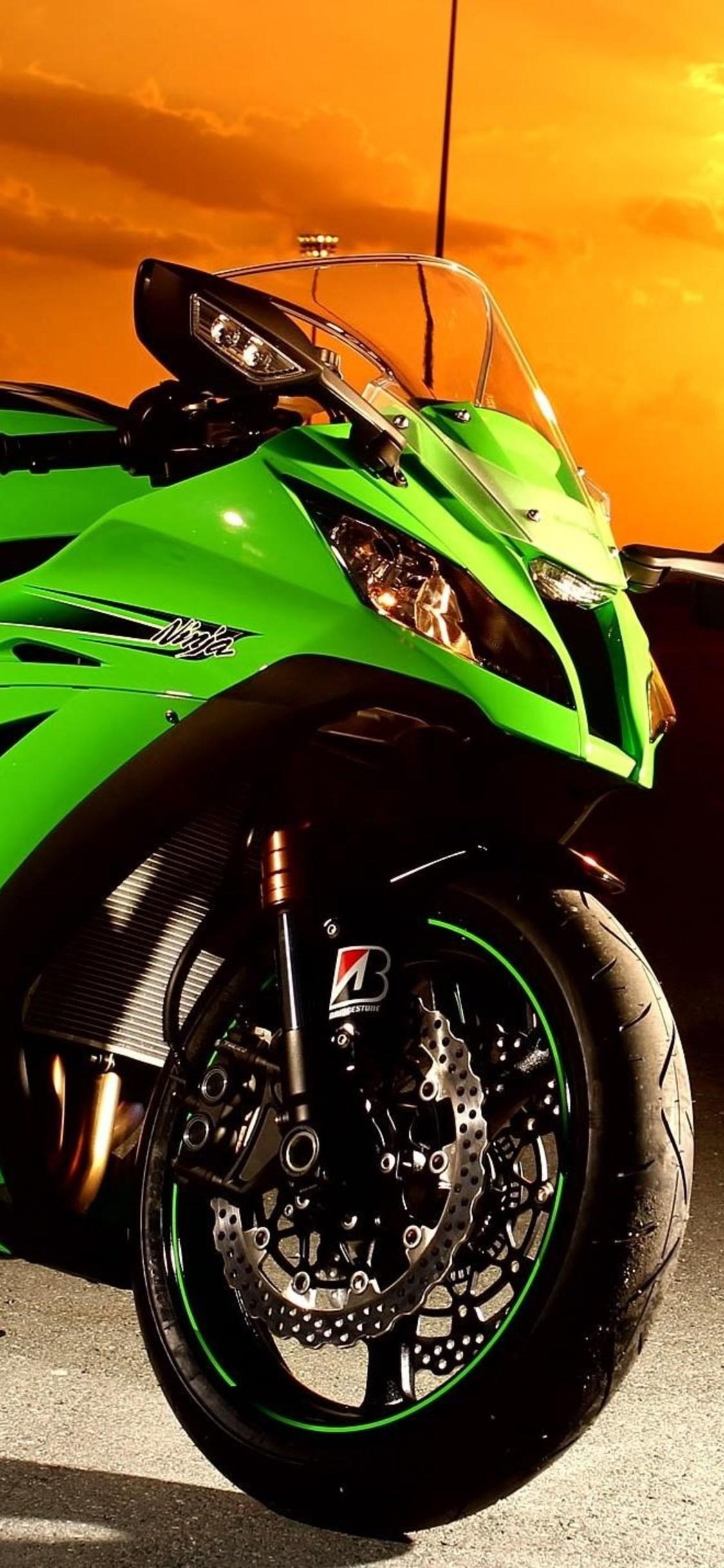 1130x2440 Kawasaki Ninja iPhone XS, iPhone iPhone X HD 4k, Phone