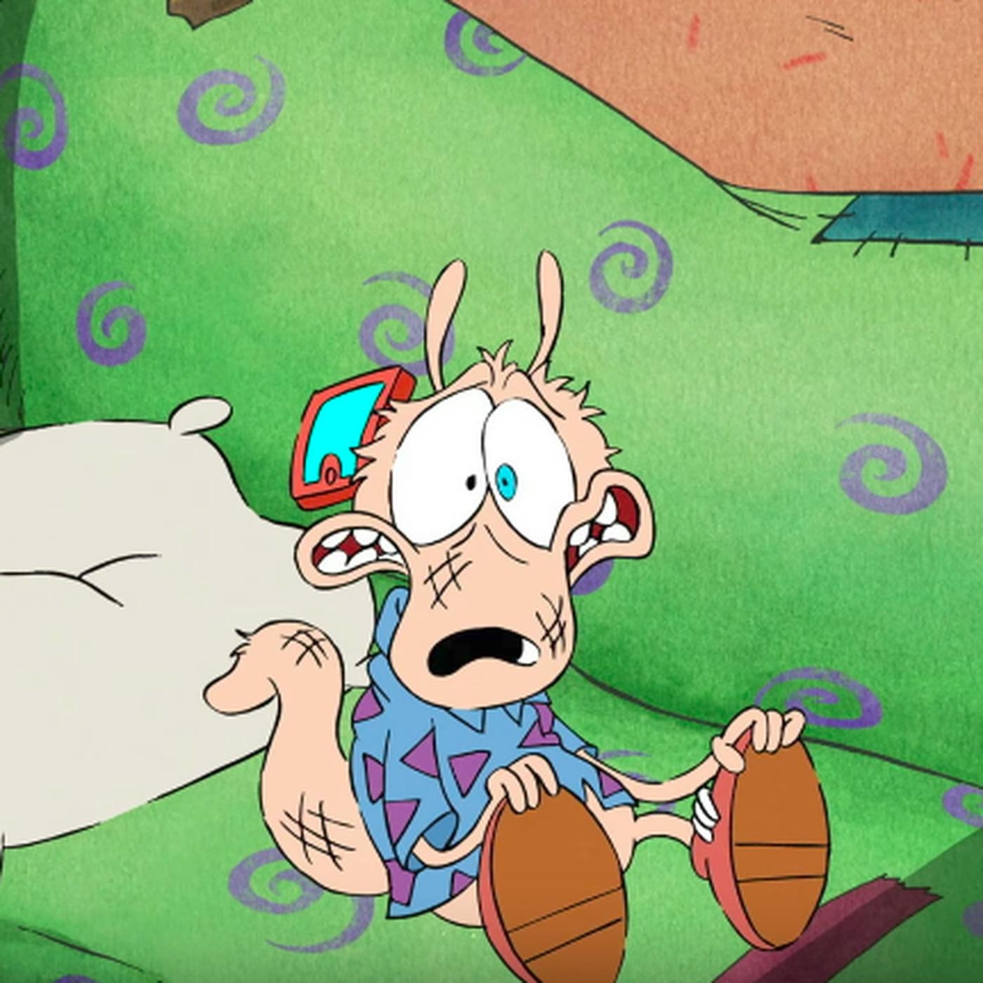 1400x1400 The first Rocko's Modern Life TV movie trailer takes on the horrors, Phone