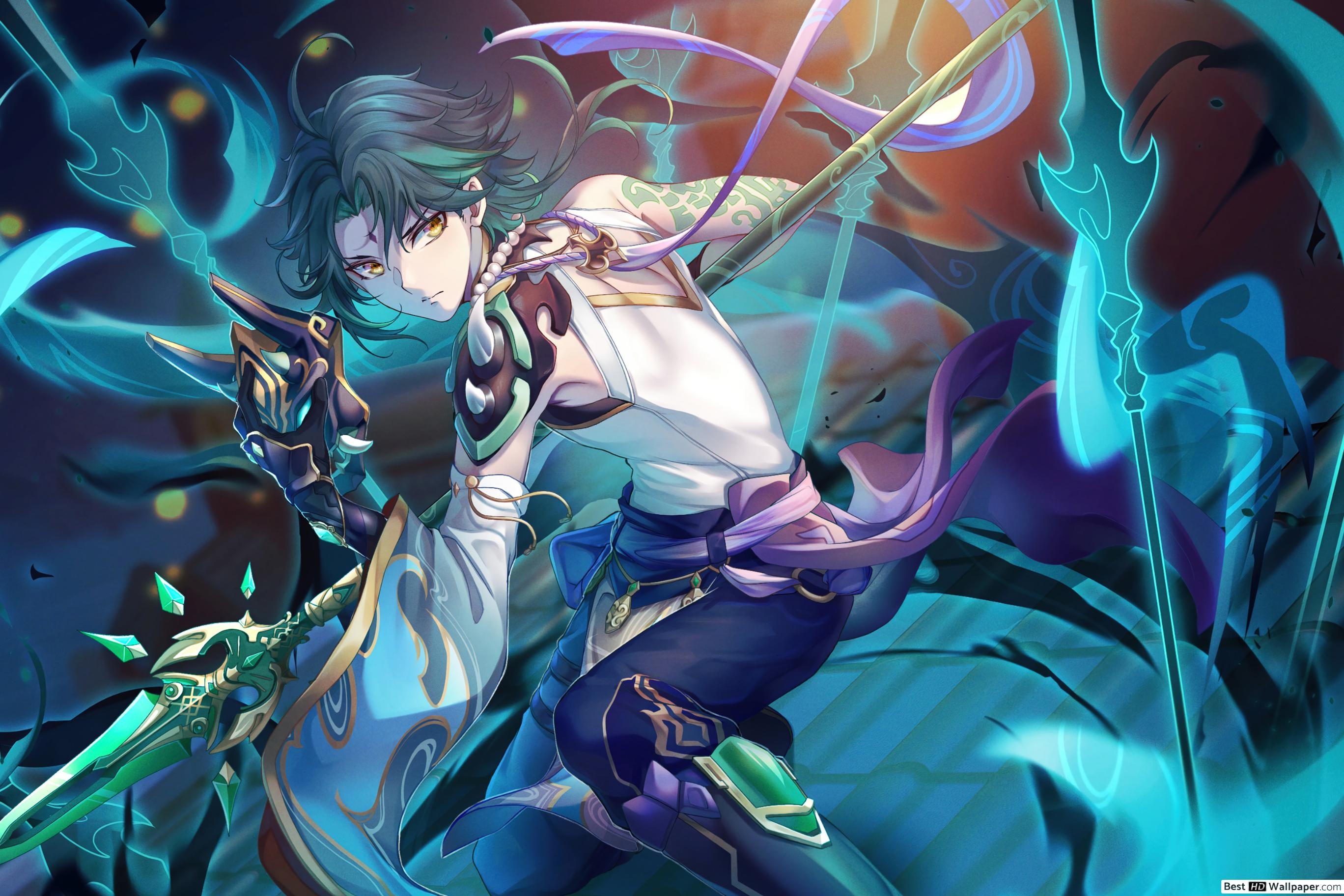 2740x1830 Xiao, Genshin Impact [Anime Video Game] HD wallpaper download, Desktop