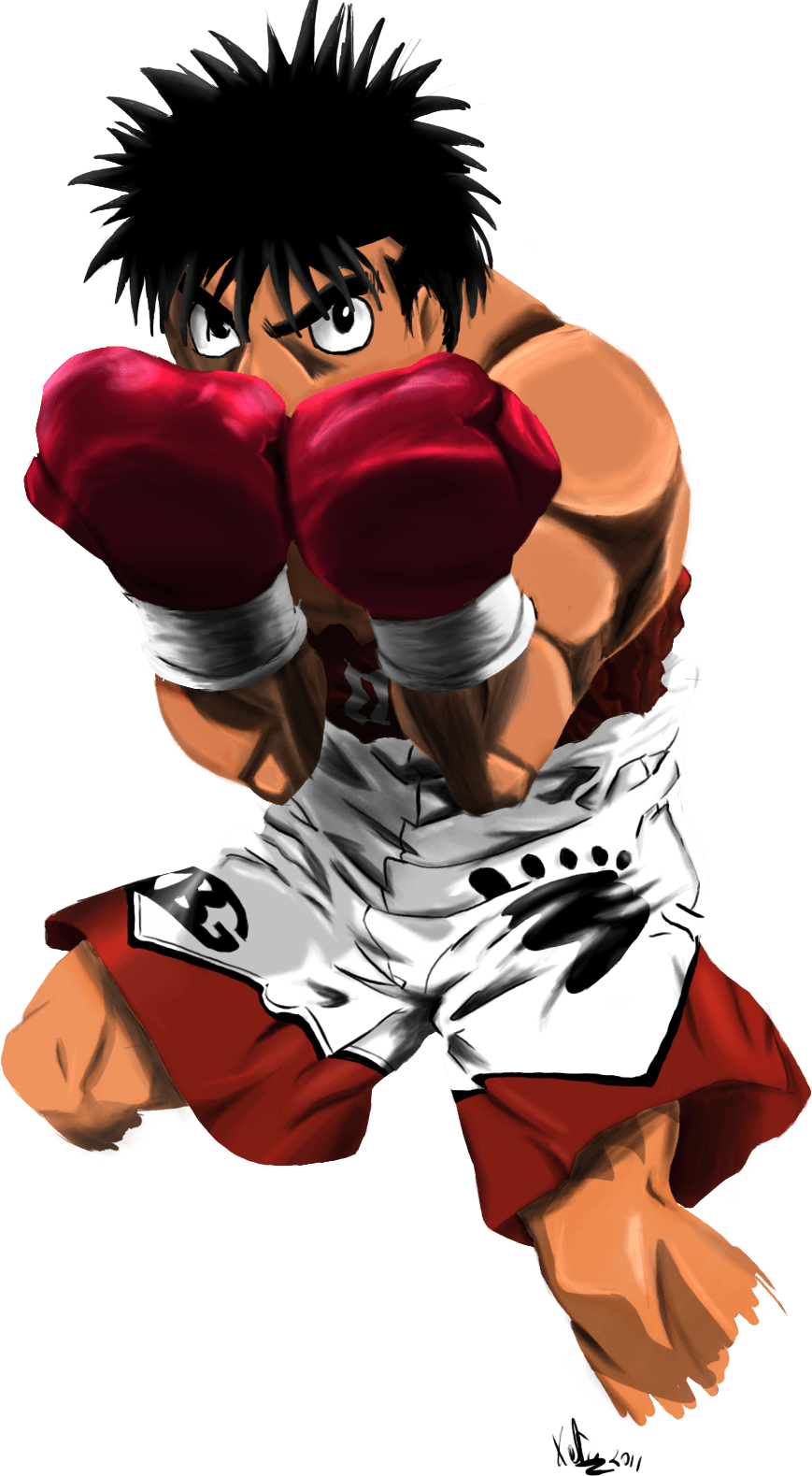 870x1580 Kyoko Shirayuki vs Makunouchi Ippo, Phone