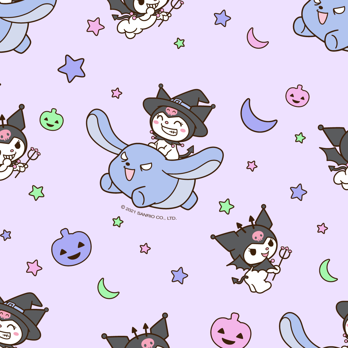 1200x1200 Sanrio #Kuromi on the go, Phone