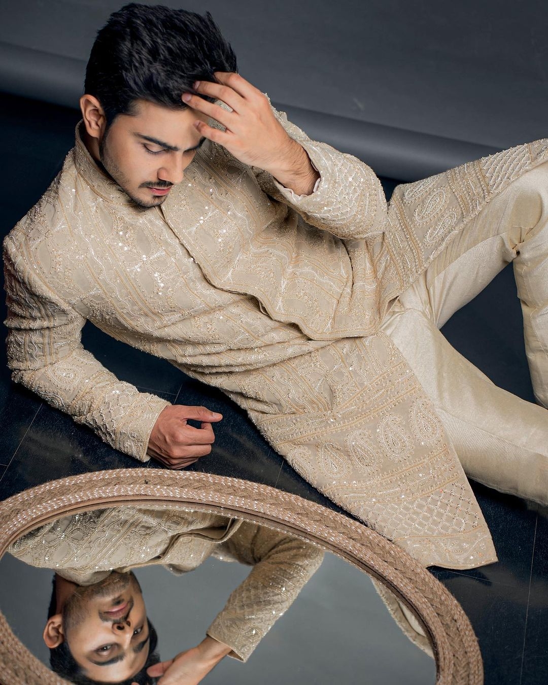 1080x1350 Sunny Chopra's Beige Sherwani Is Giving Us Rishte Wali Photo Vibes, Phone