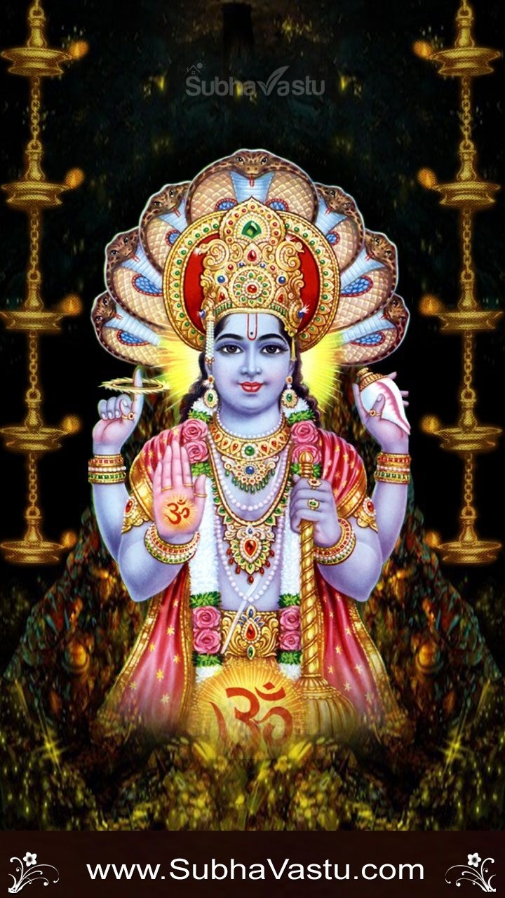 720x1280 Subhavastu God Desktop Mobile Wallpaper: Vishnu: MahaVishnu Mobile Wallpaper_584, Phone