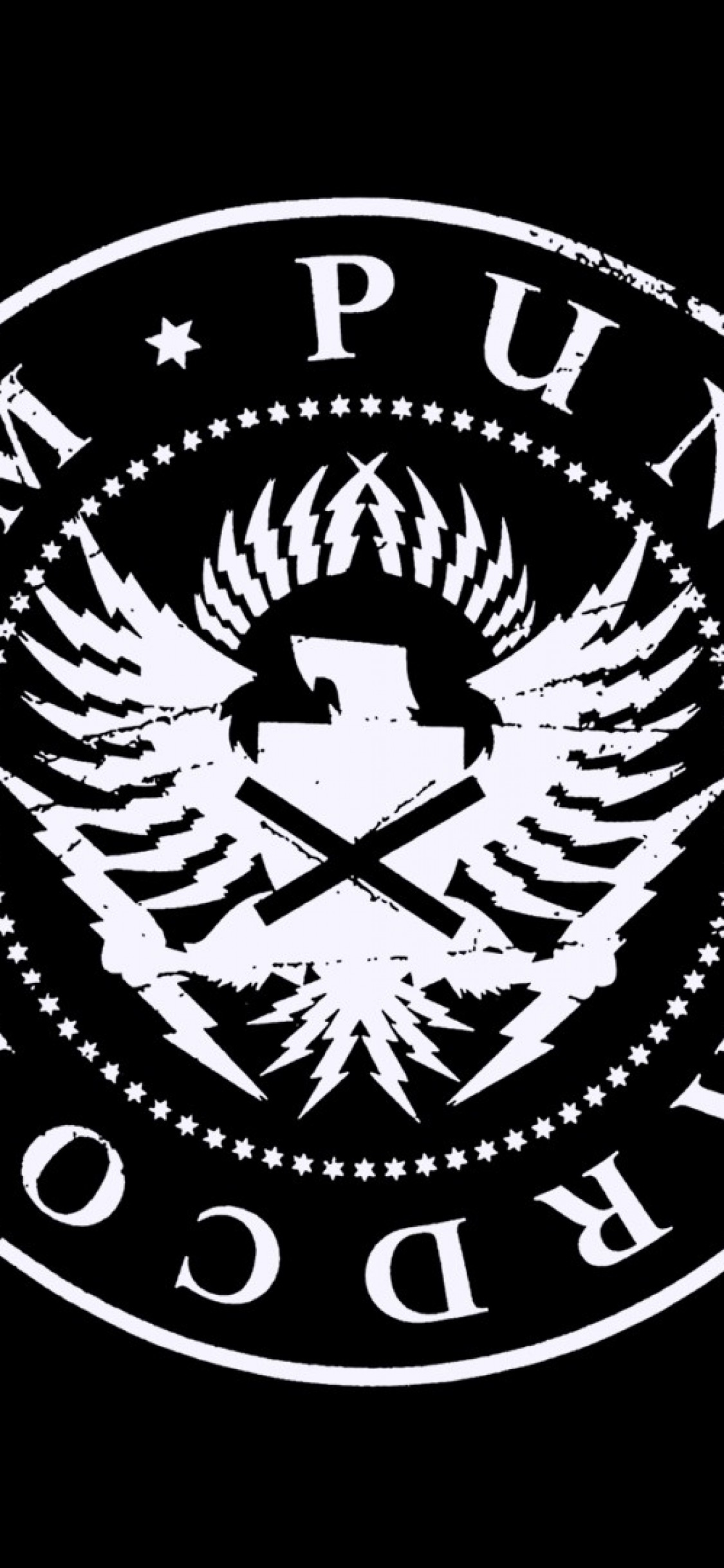 1130x2440 iPhone Xs Cm Punk Wallpaper Edge Society Logo, Phone