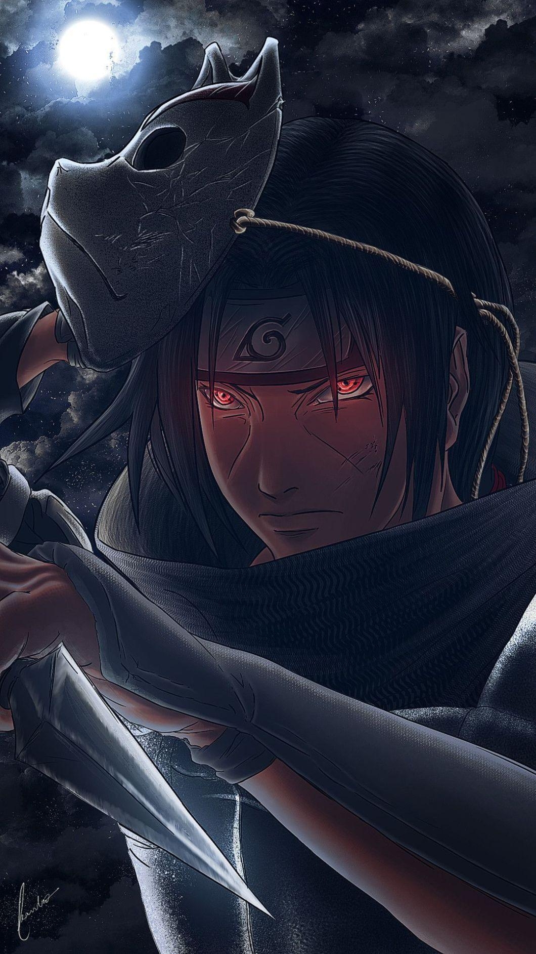 1060x1890 Itachi iPhone 11 Wallpaper, Phone