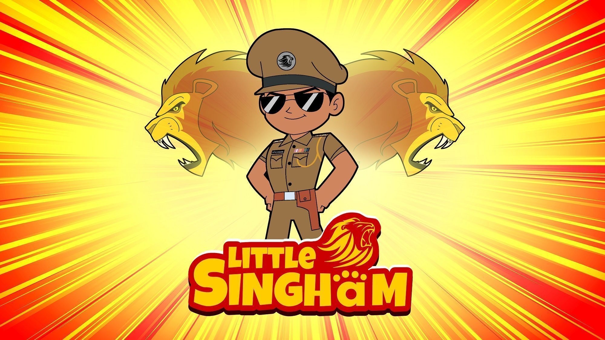 2000x1130 Little Singham Wallpaper Free Little Singham Background, Desktop