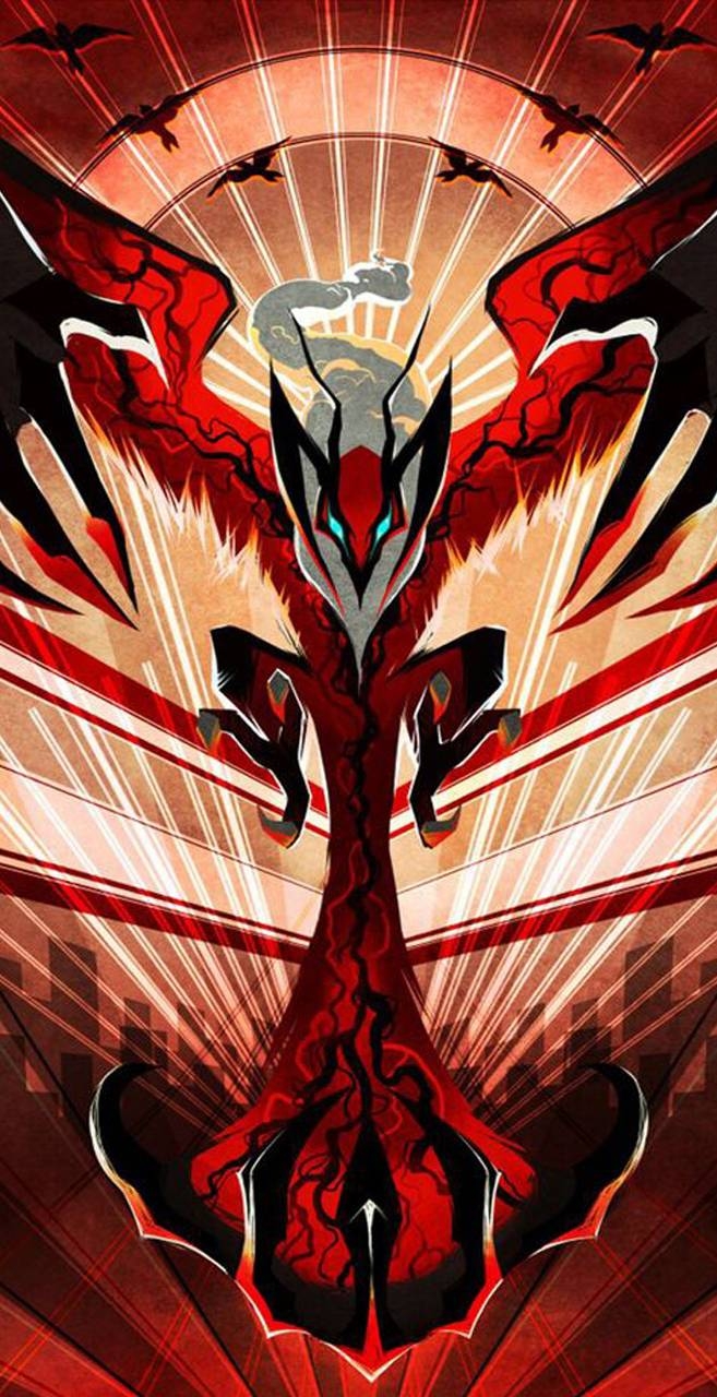 660x1280 Yveltal Wallpaper, Phone