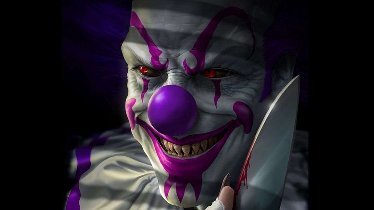 1250x700 Dark horror evil clown art artwork f wallpaperx1440, Desktop