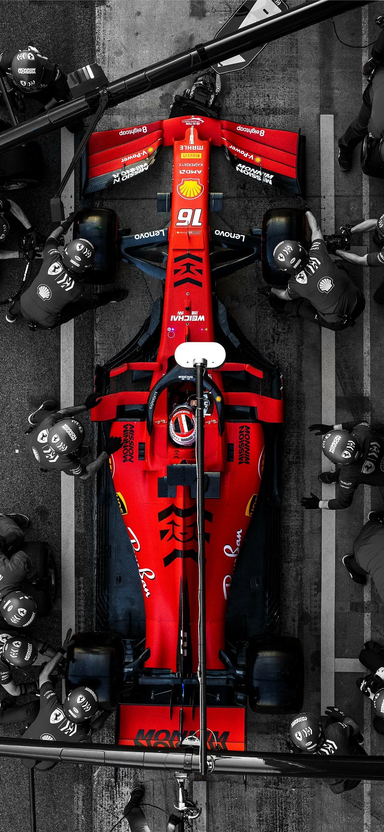 1290x2780 f1 ferrari iPhone Wallpaper Free Download, Phone