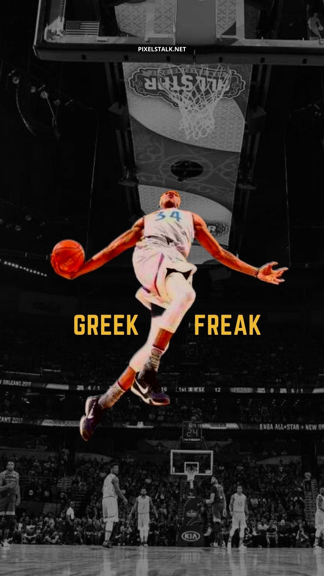 1080x1920 Giannis Antetokounmpo Wallpaper HD, Phone