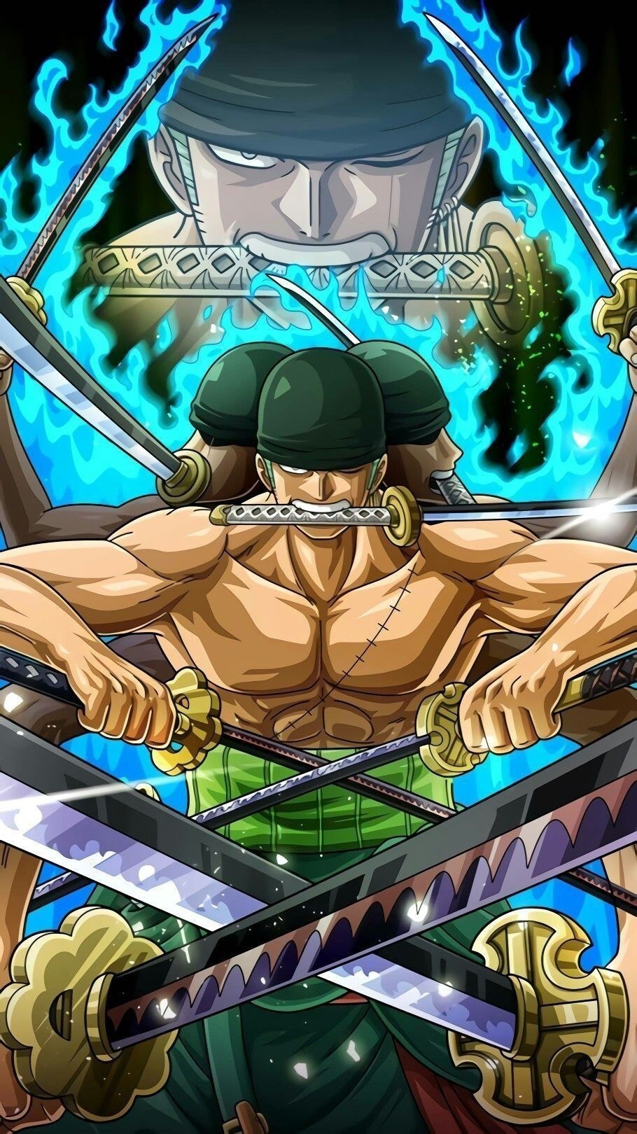 910x1620 Zoro Wallpaper iPhone HD Wallpaper, Phone