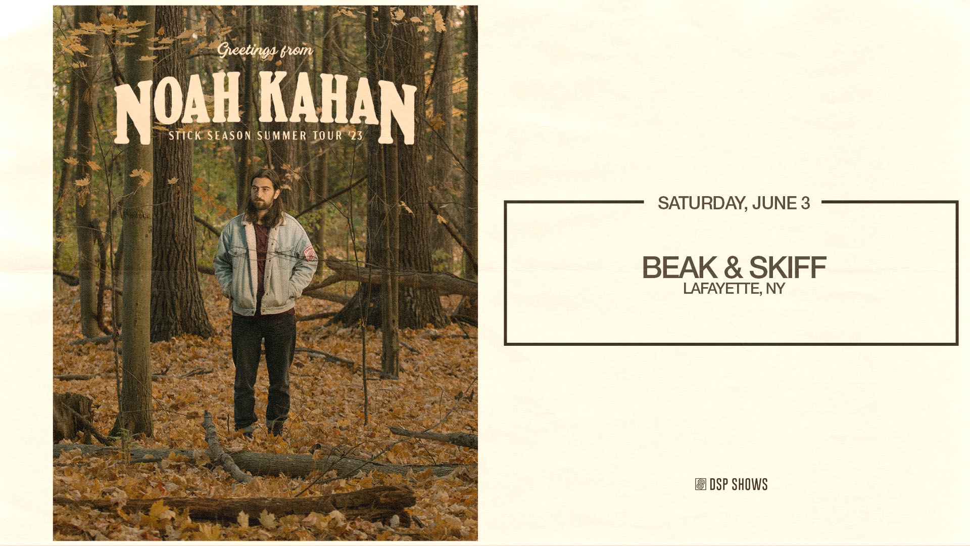 1920x1080 Noah Kahan: The Stick Season Tour and Skiff, Desktop