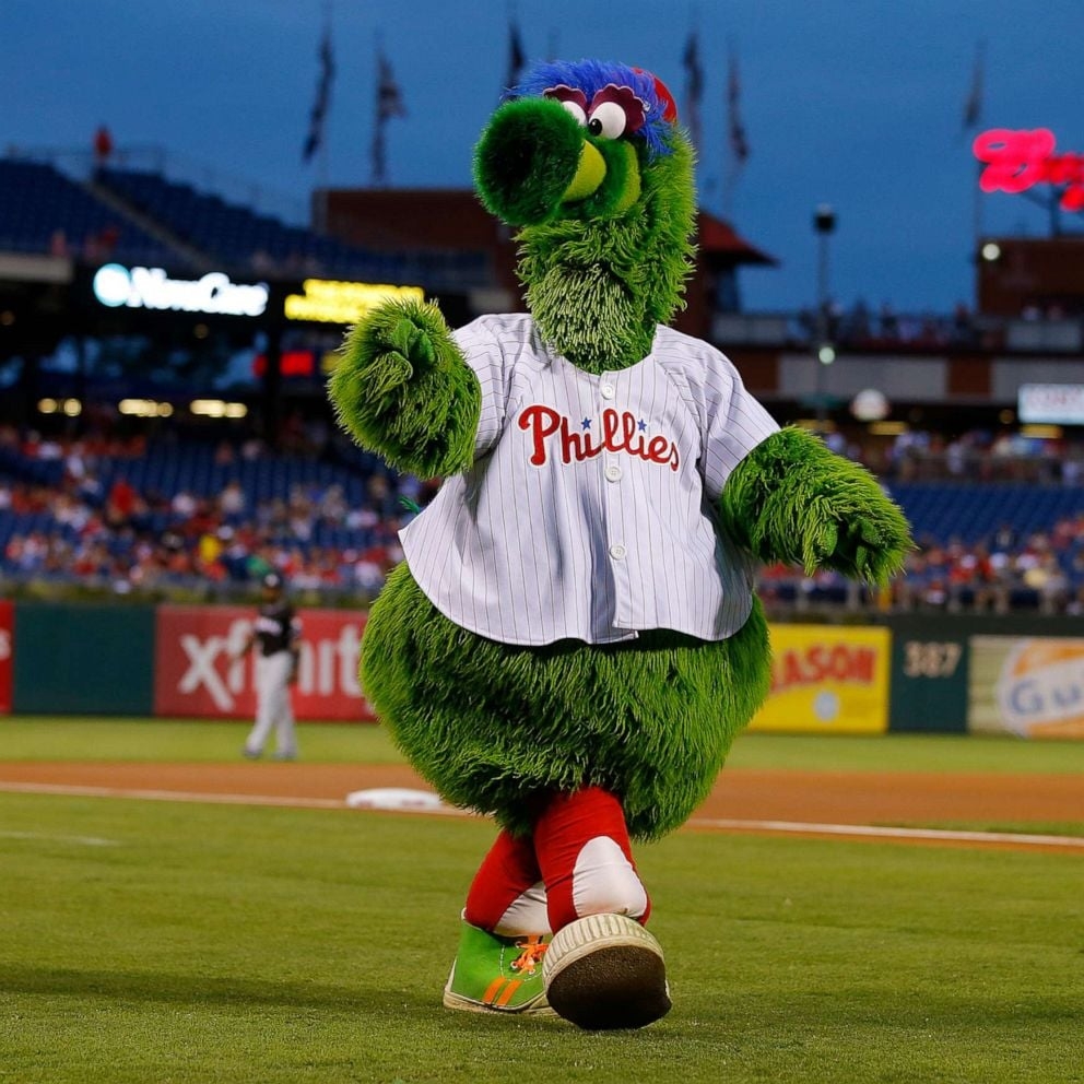 1000x1000 Phillie Phanatic Shocks Groom As Bride's Stand In, Phone