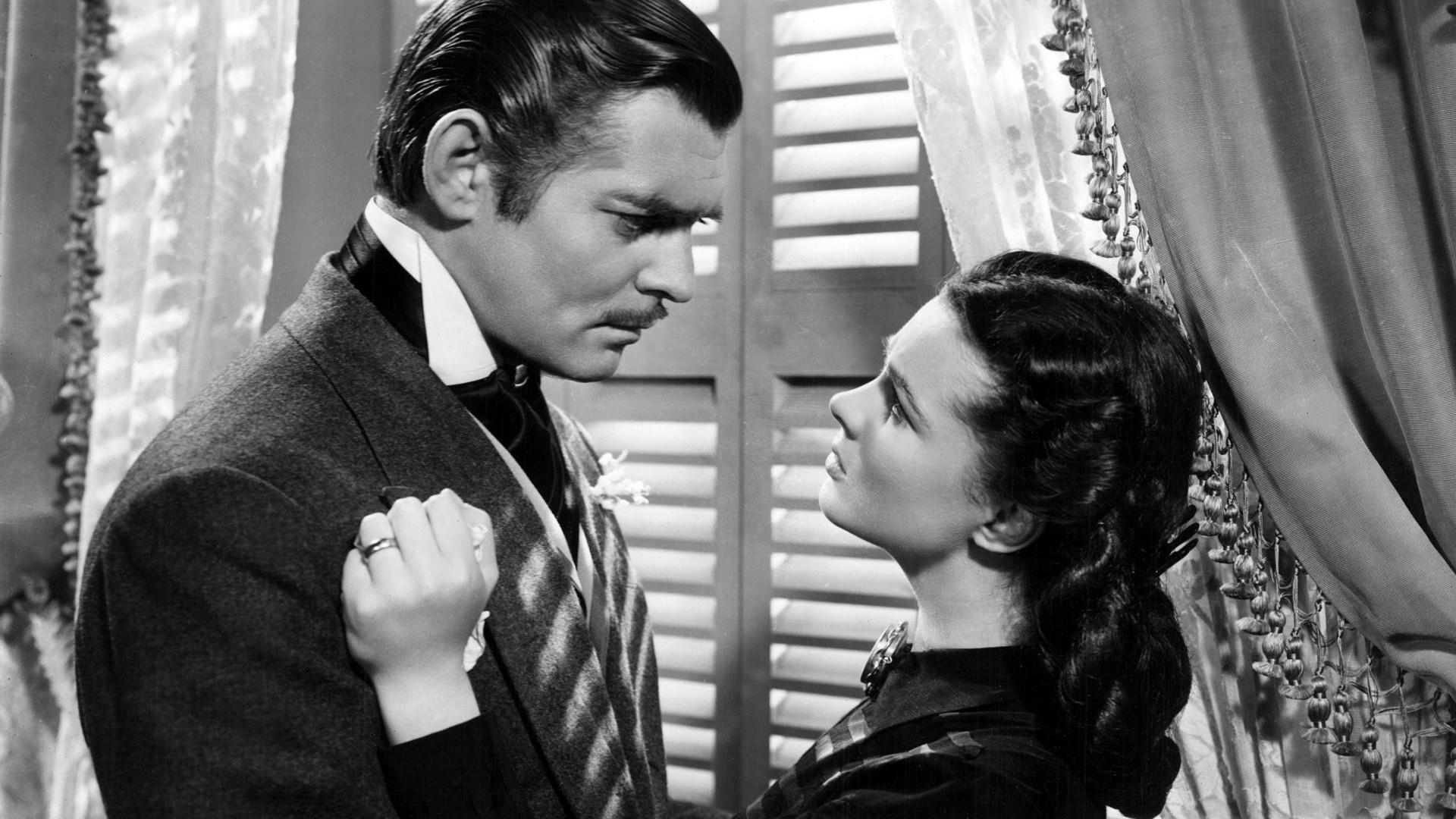 1920x1080 Download wallpaper  gone with the wind, vivien leigh, clark, Desktop