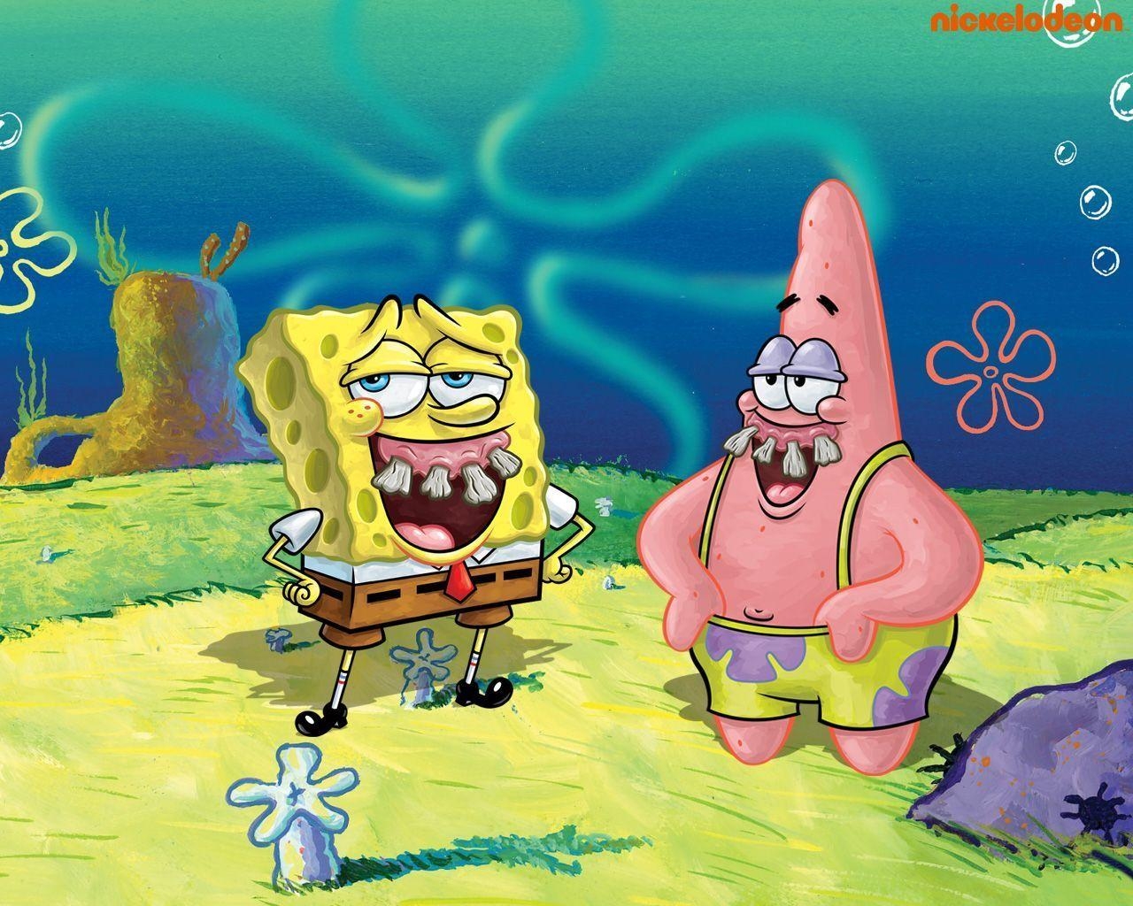 1280x1030 Spongebob & Patrick Squarepants Wallpaper 31281711, Desktop