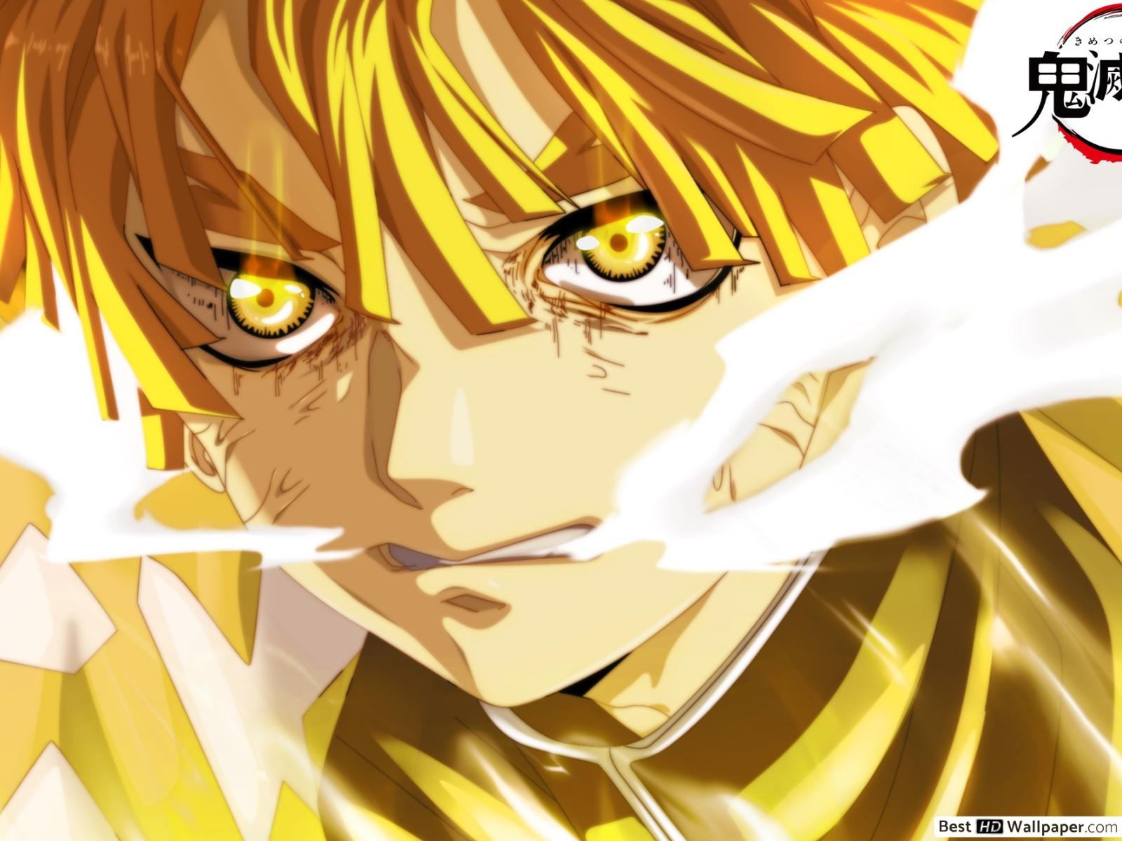 1600x1200 Demon Slayer Agatsuma God Mode 1 HD wallpaper download, Desktop