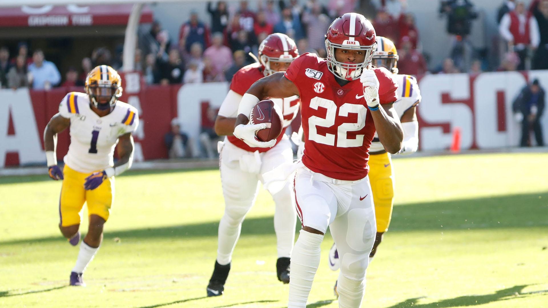 1920x1080 No. 3 Alabama Football Comes Up Short in Battle With No. 2, Desktop