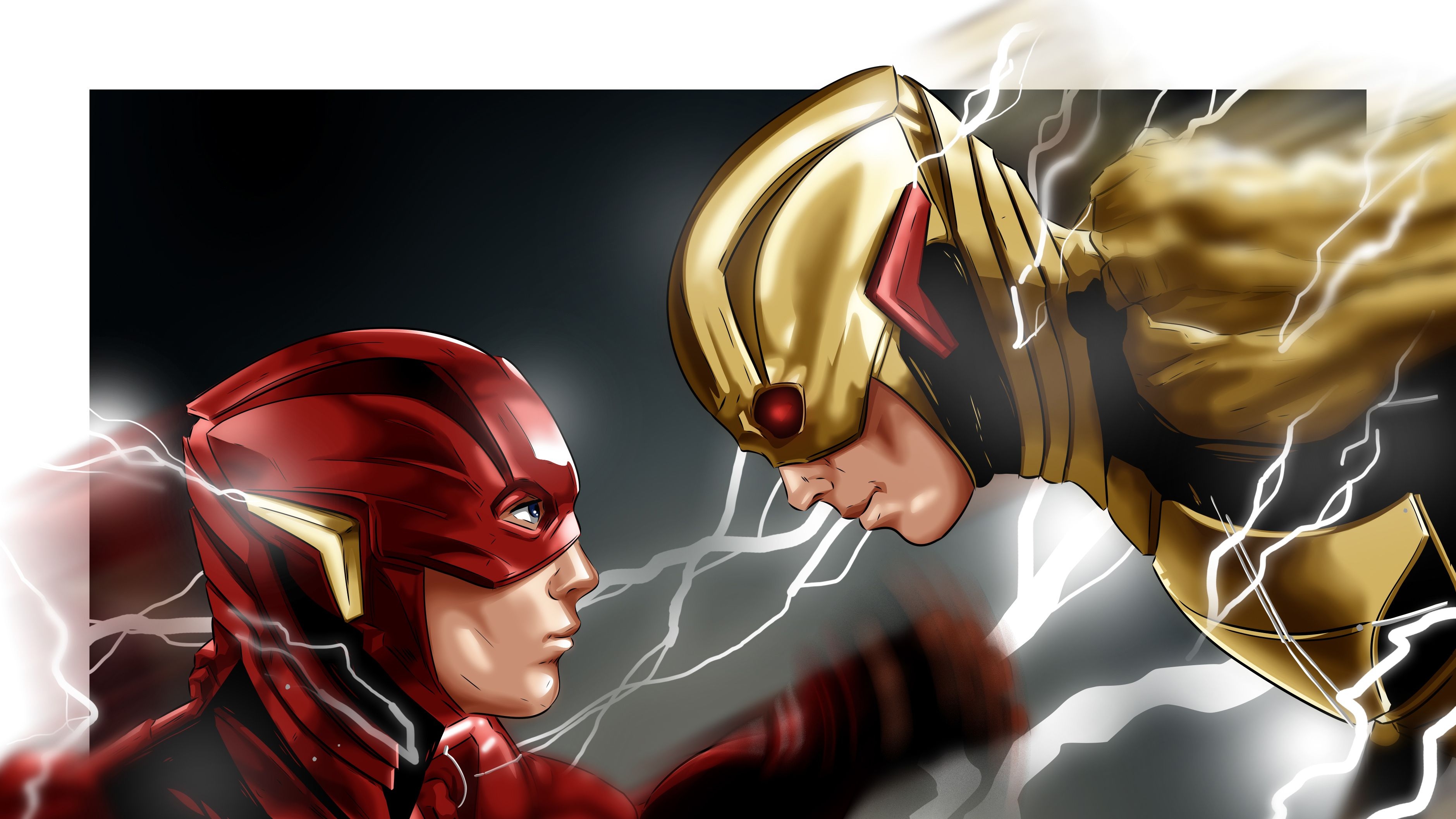 3760x2120 Reverse Flash vs Flash Wallpaper, Desktop