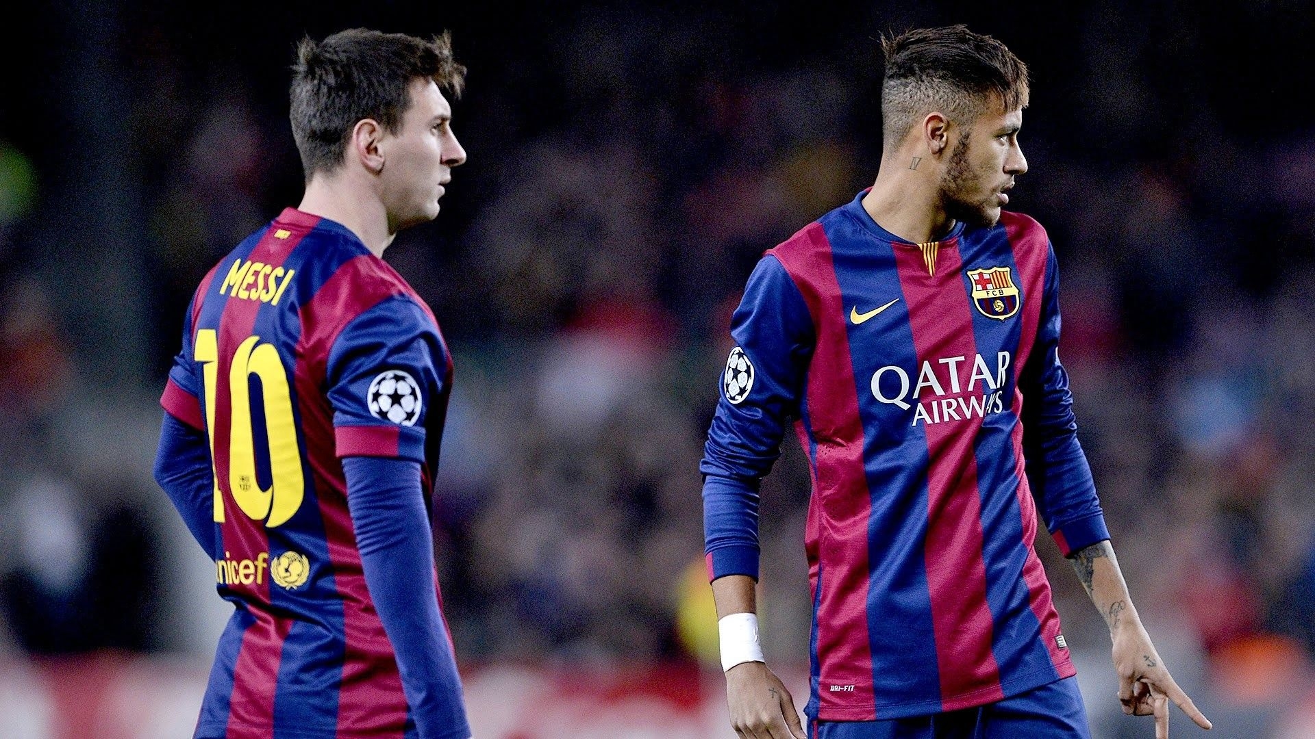 1920x1080 Neymar New Wallpaper HD With Lionel Messi HD 4k High Definition, Desktop