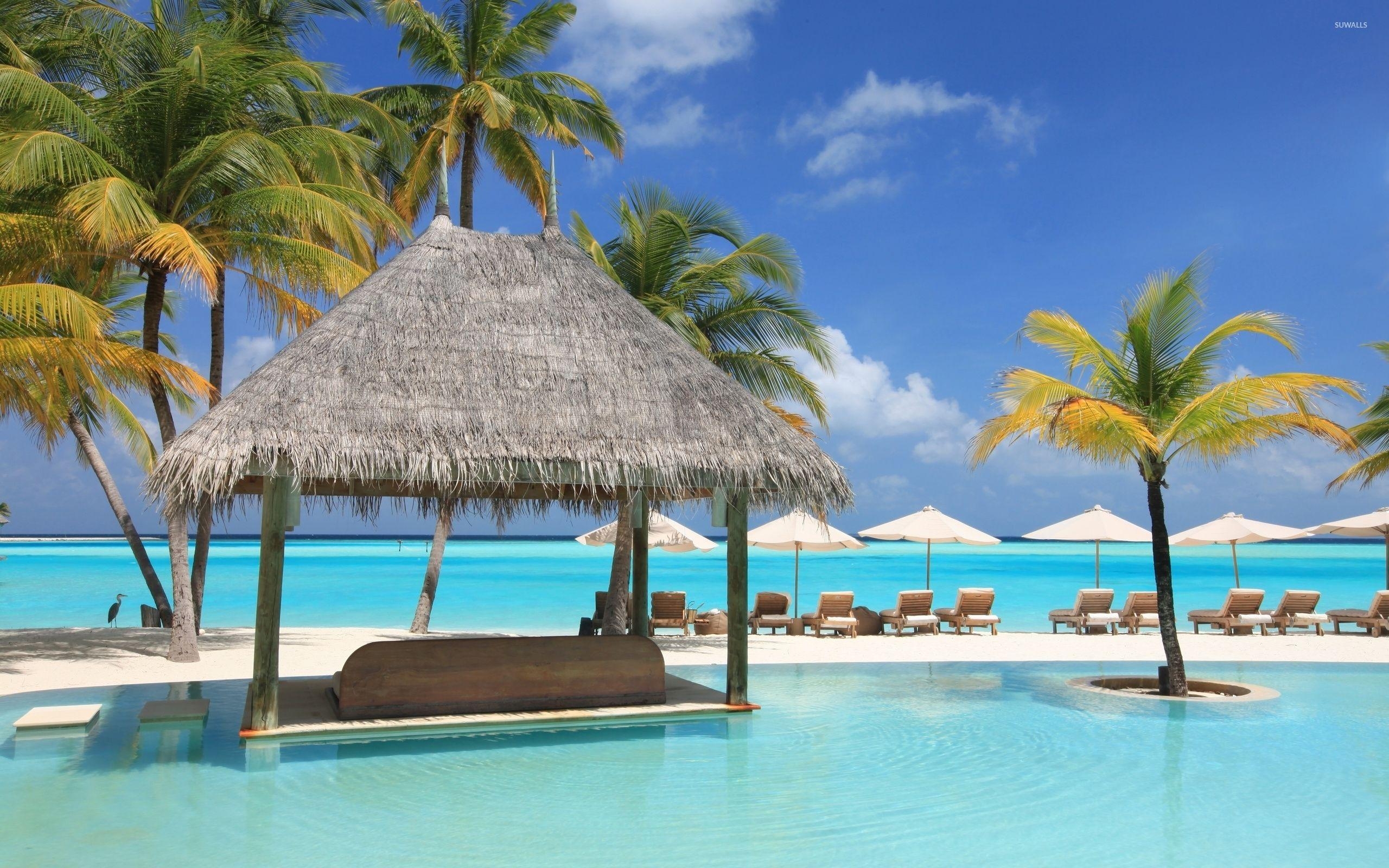 2560x1600 Beautiful resort in Maldives wallpaper wallpaper, Desktop