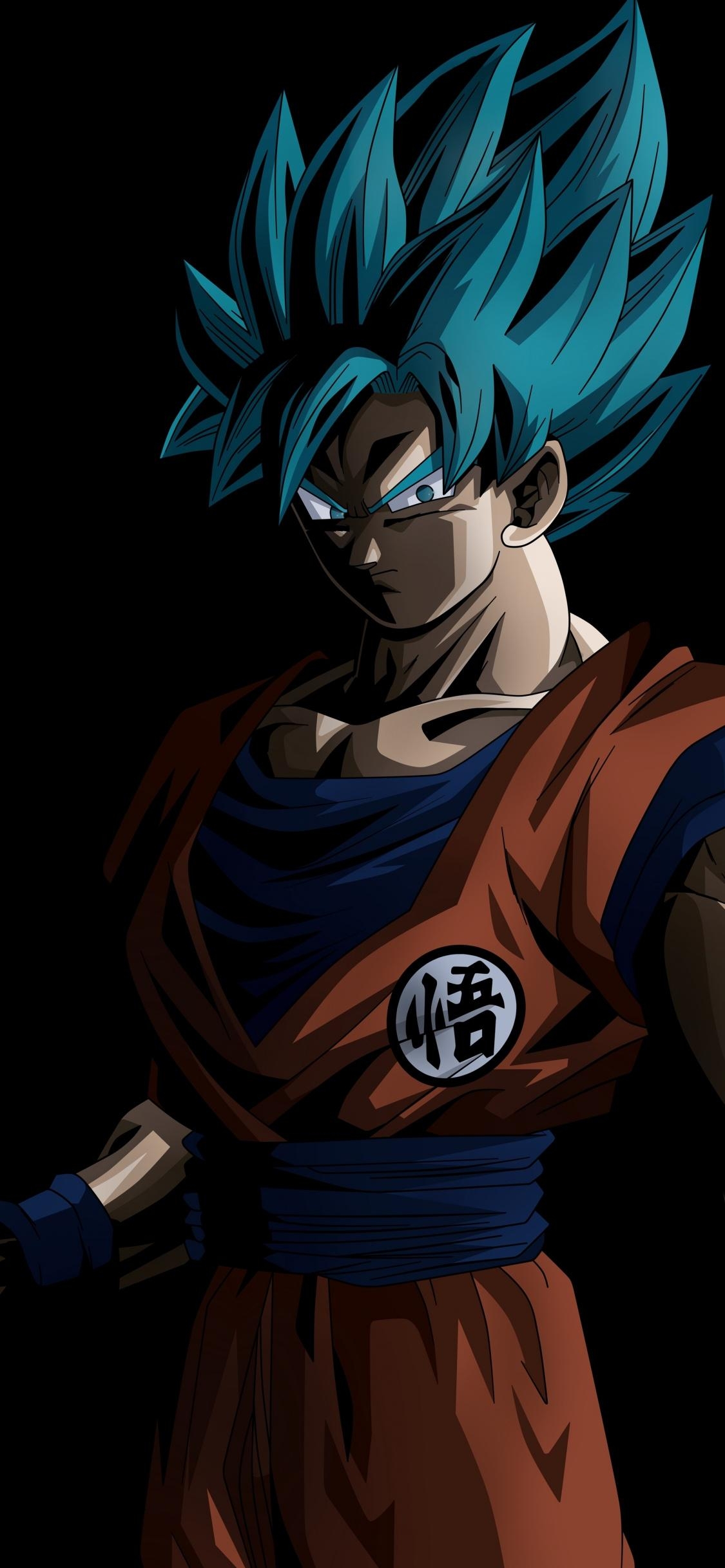 1130x2440 Download  wallpaper anime, minimal, dragon ball, Phone