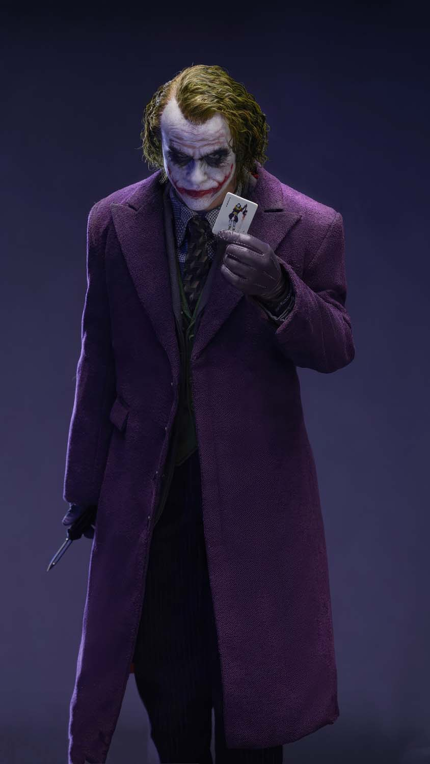 850x1500 Joker Heath Ledger IPhone Wallpaper HD, Phone