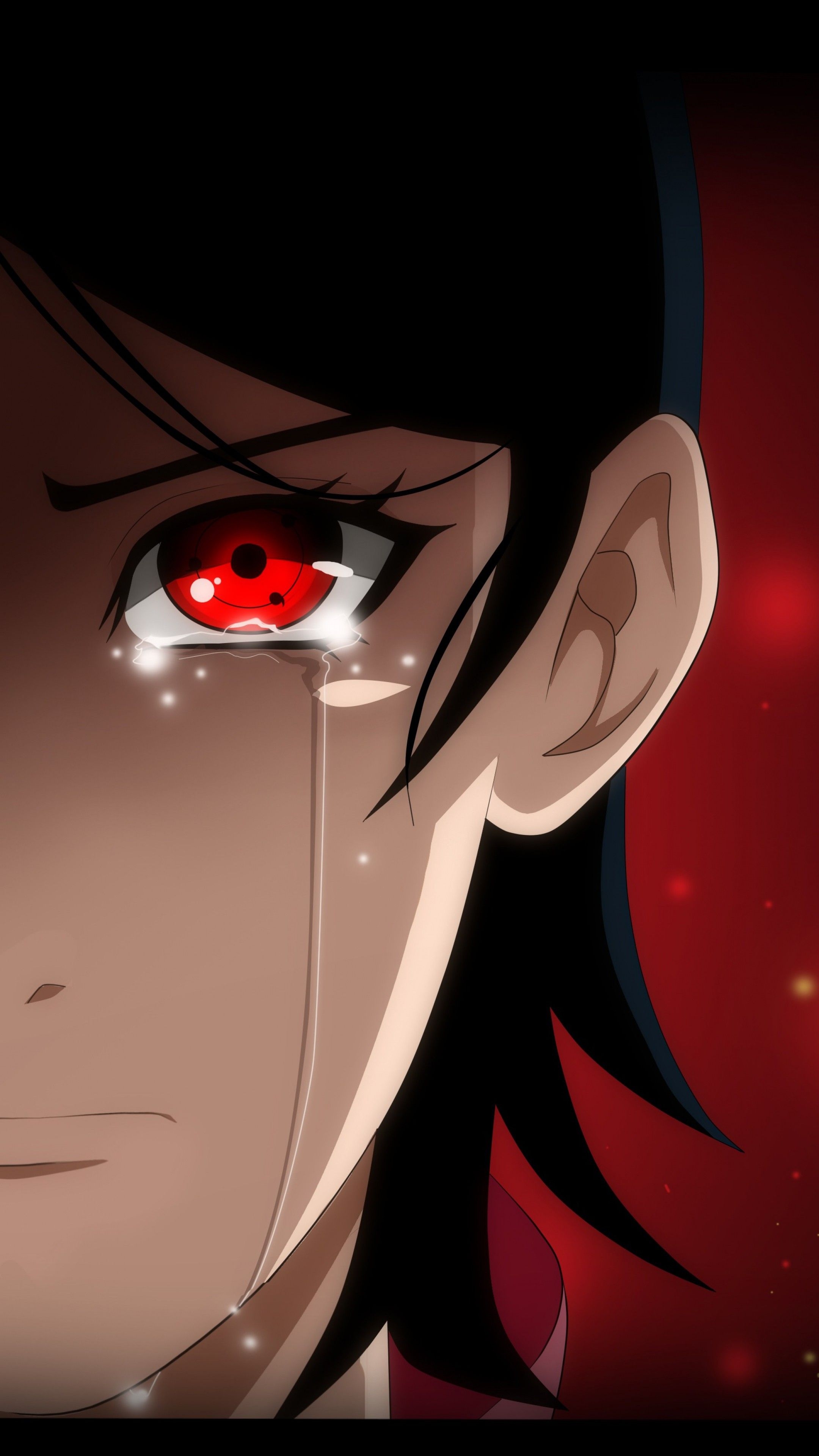 2160x3840 Wallpaper Sarada Uchiha, Naruto, Art, Tears, Face HD HD Wallpaper, Phone