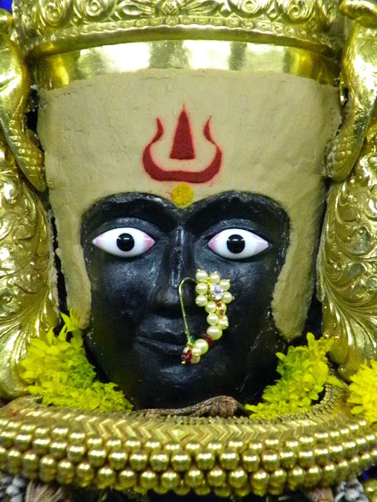 1200x1600 God Photo: Goddess Mahalaxmi Mata Kolhapur Beautiful Image Gallery Part I, Phone