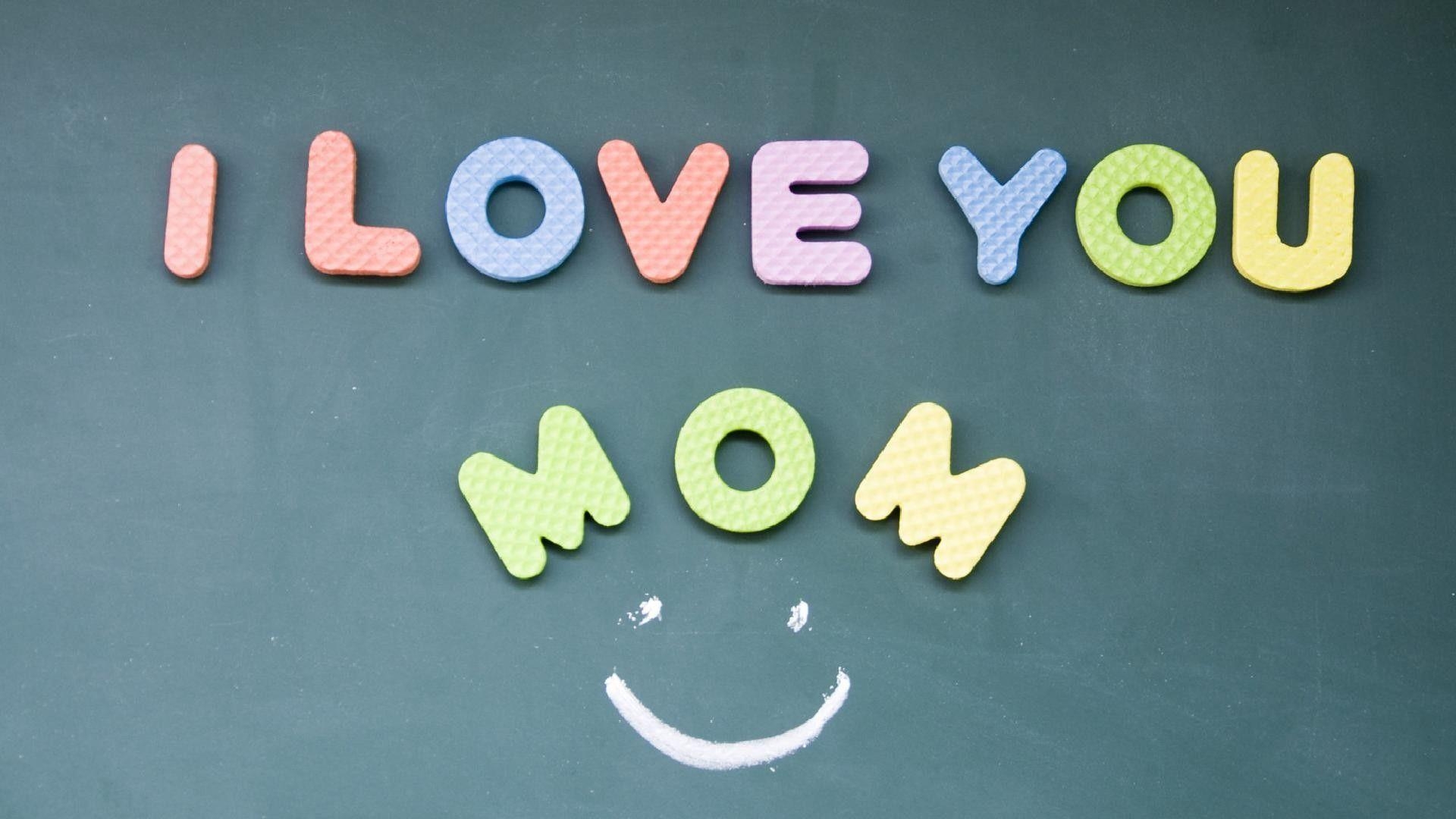 1920x1080 I Love You Mom Image, Wishes, Quotes, Video Status, HD Wallpaper, Desktop