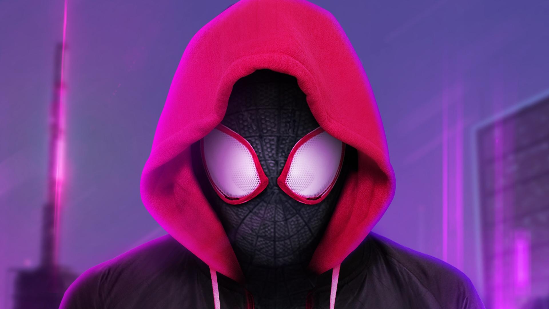 1920x1080 Miles Morales Spider Man Into the Spider Verse Wallpaper, Desktop