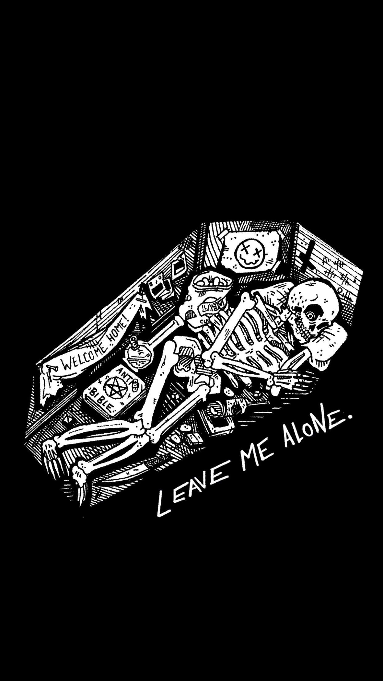 1250x2210 There were no life there.☠️. Skull art, Skeleton art, Art, Phone