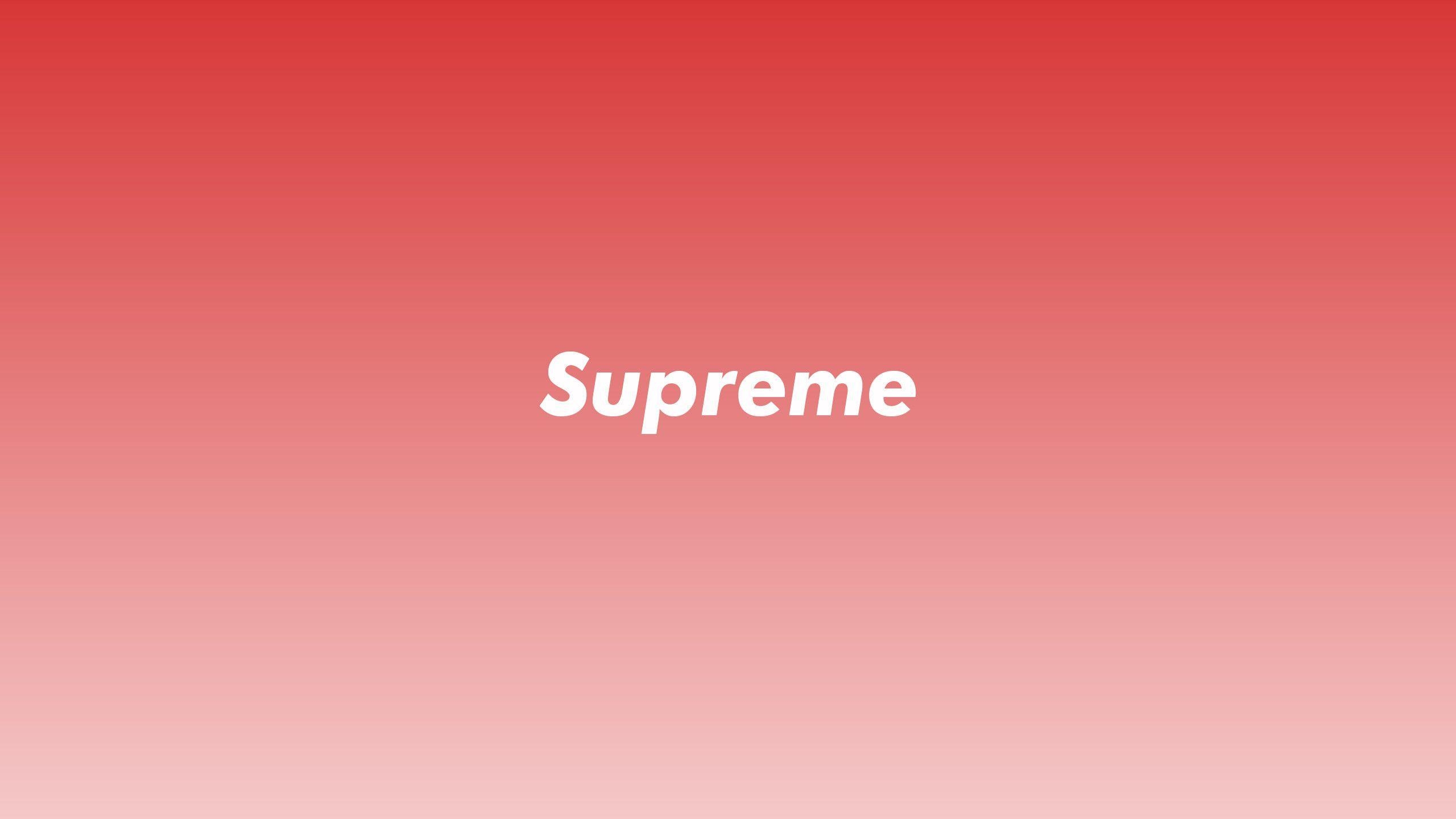 2560x1440 Supreme Wallpaper, Desktop