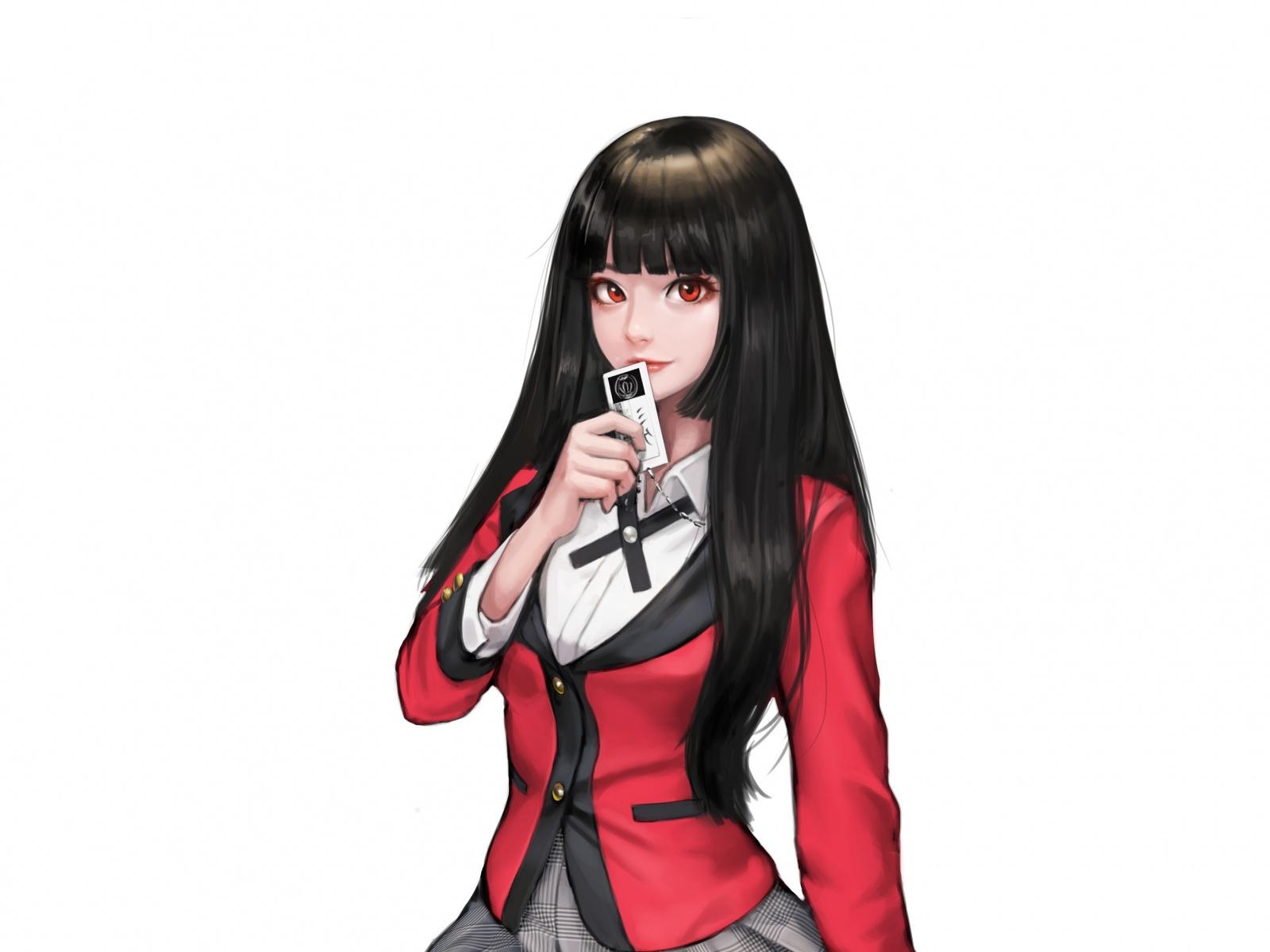 1600x1200 Download  Wallpaper Yumeko Jabami, Kakegurui, Beautiful, Desktop