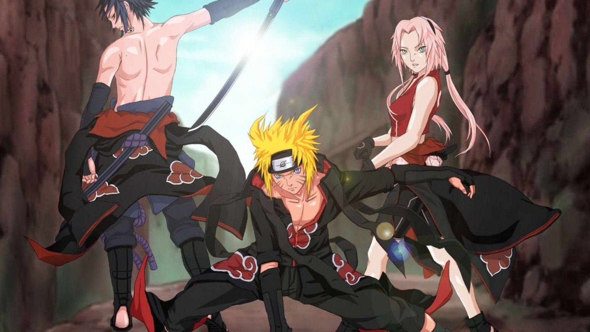 1920x1080 Naruto Team 7 Wallpaper, Desktop