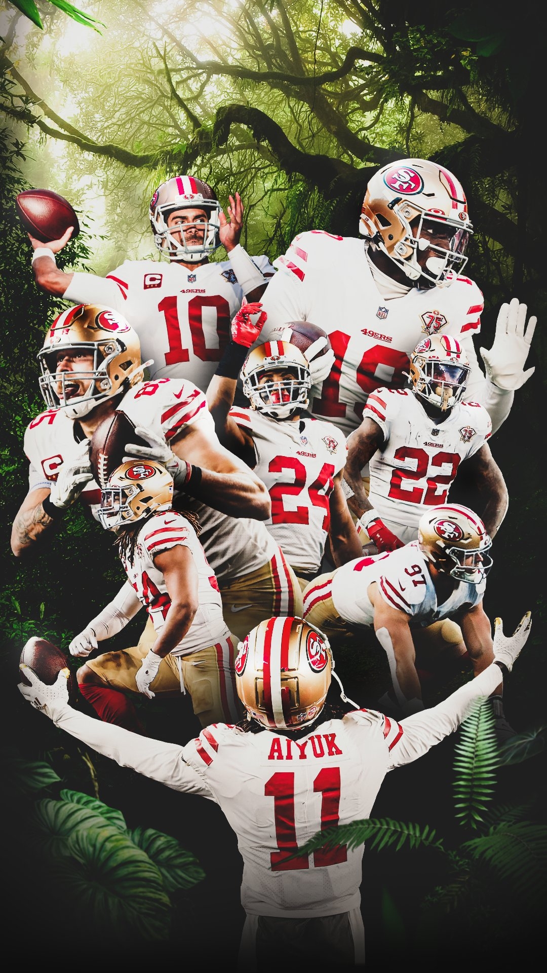 1080x1920 San Francisco 49ers W, Phone